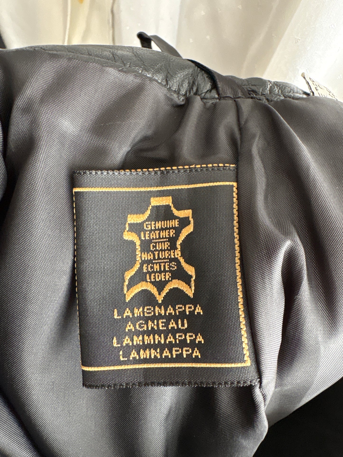 Pantaloni din piele naturală moale cu talie ultra înaltă