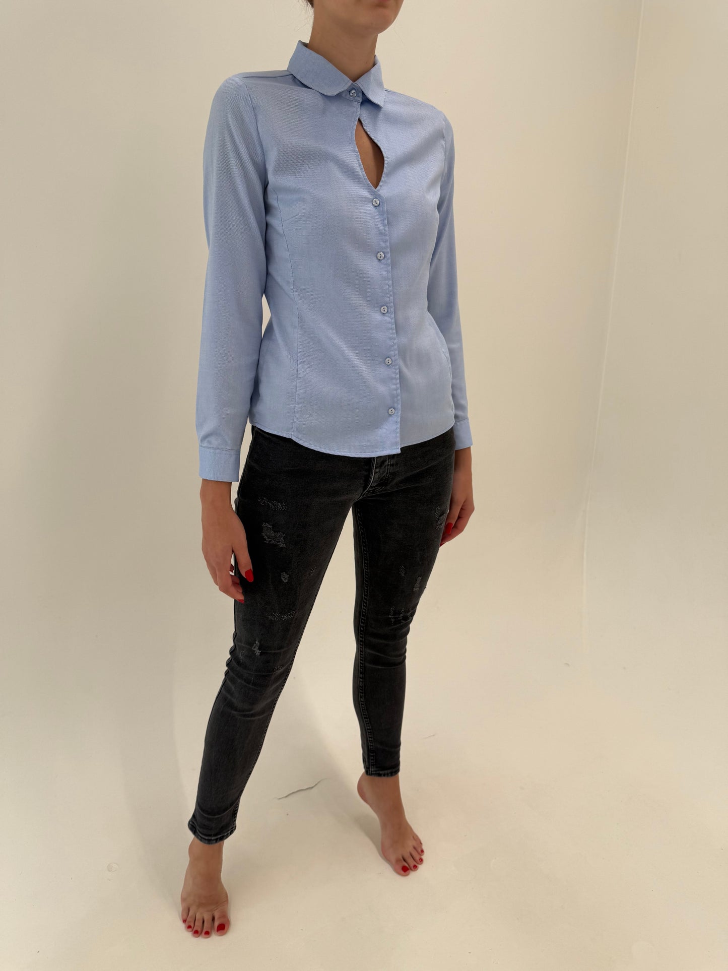 Jeans Off White modelatori ultra confort skinny fit