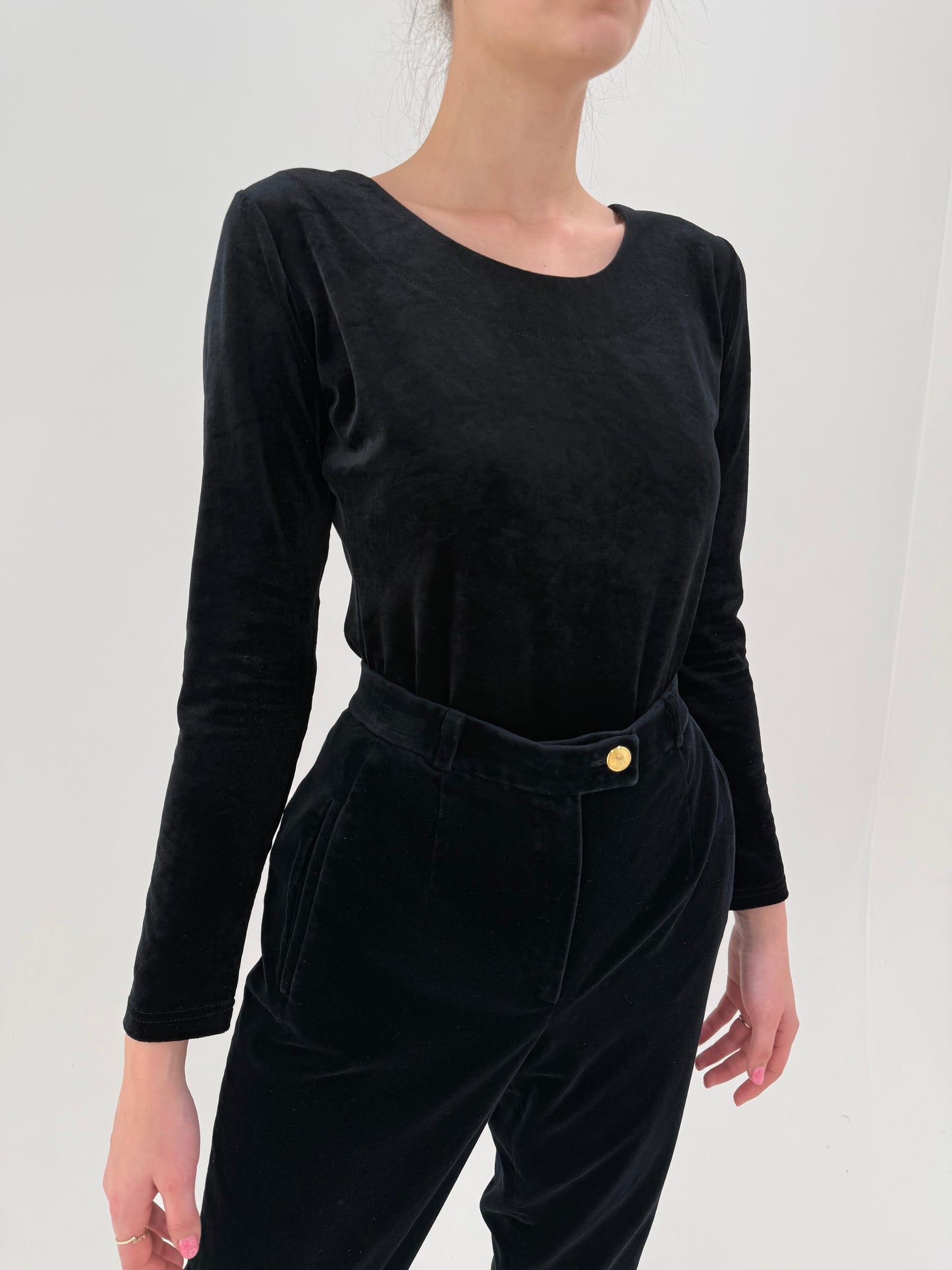 Body italian din catifea modelatoare