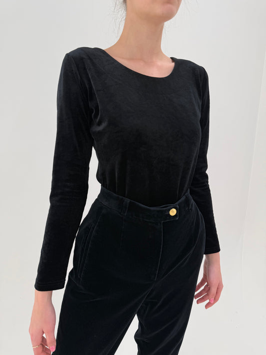 Body italian din catifea modelatoare