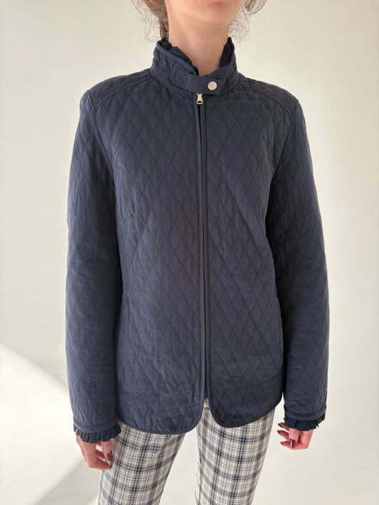 Jacheta matlasata smart casual  Navy blue