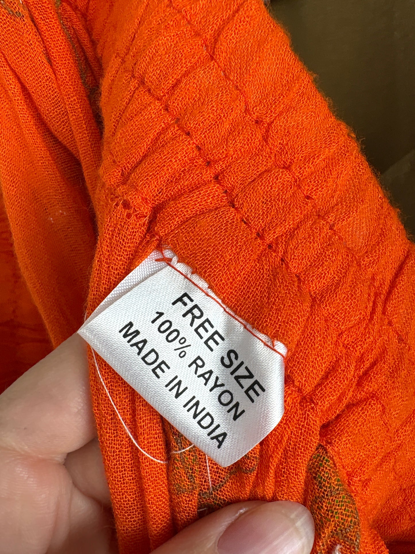 Fustă maxi oranj cu broderie și aplicații manuale delicate