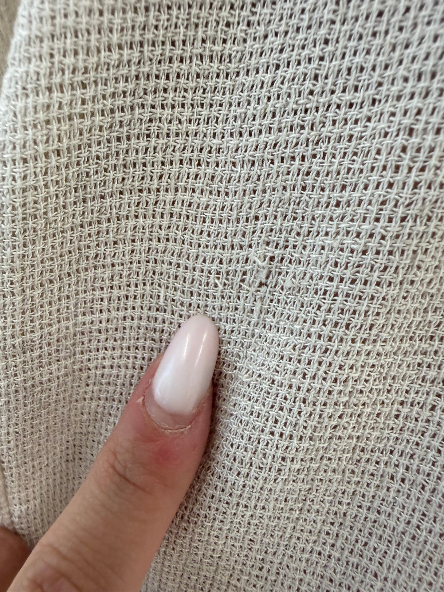 Rochie vintage din pânză excepțională de in cu corsaj în nuanțe neutre