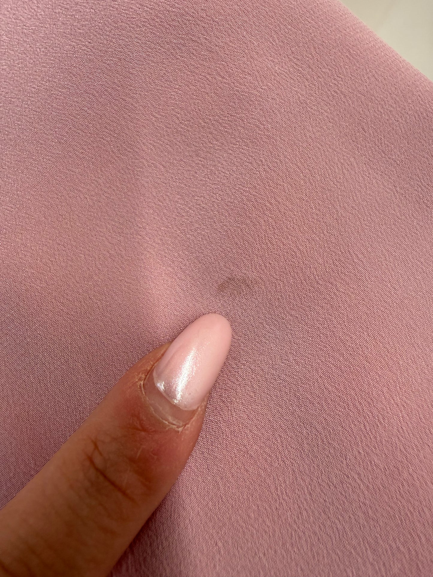 Camasa vintage din mătase naturală în croi deosebit dusty powder pink