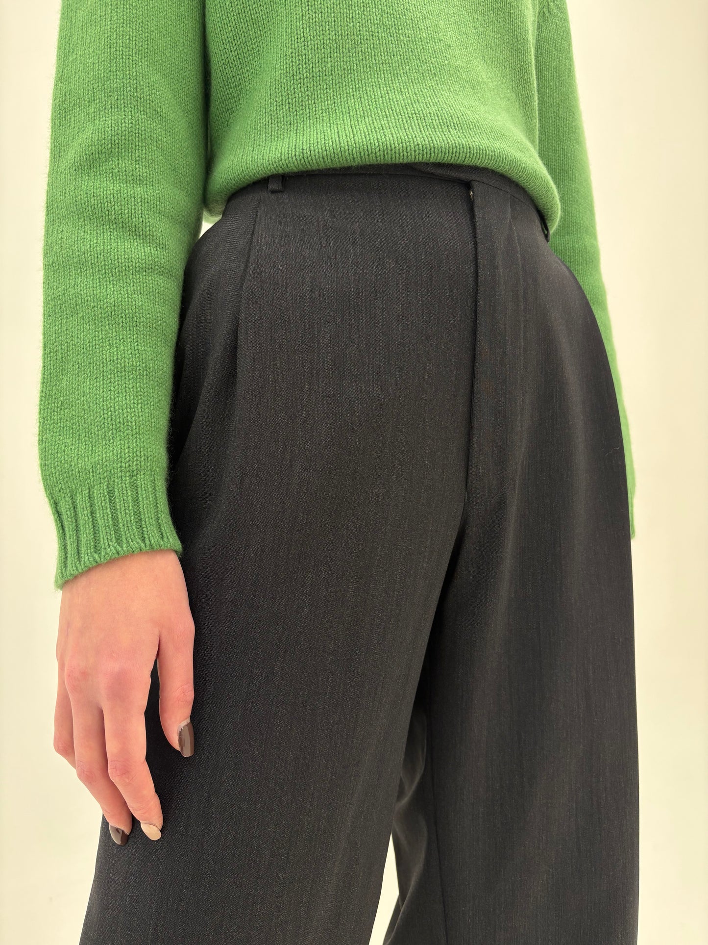 Pantaloni luxury Zegna din lana extrafina ‘high performance’