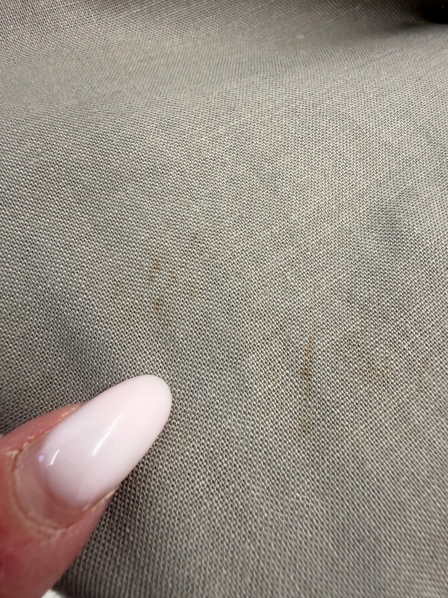 Rochie excepțională maxi din pânză cu broderie powder nouă cu etichetă