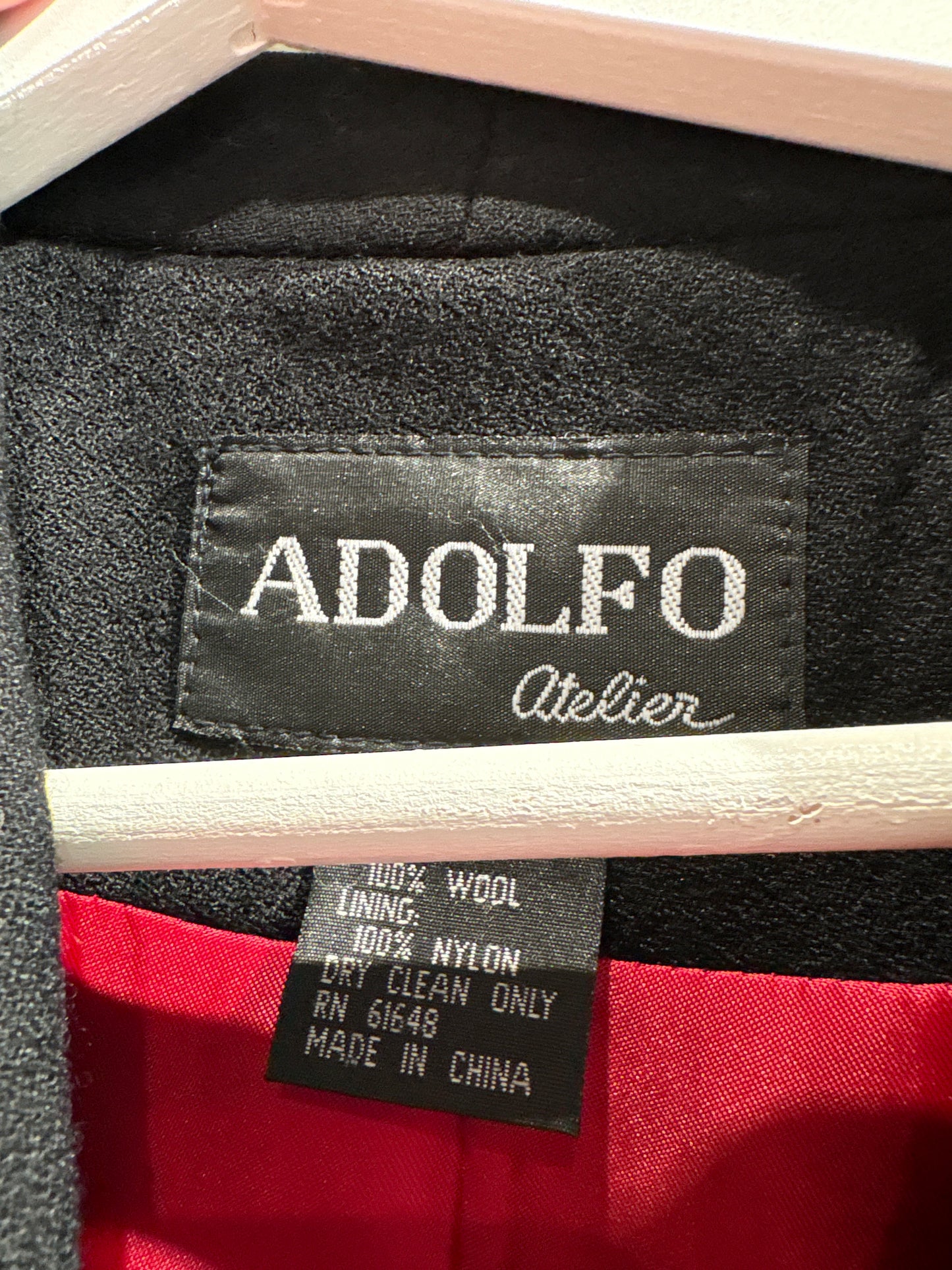 Sacou vintage cambrat cu nasturi metalici aurii și revere rotunjite