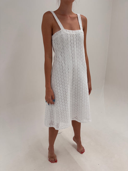 Rochie excepțională integral macrame lucrat manual