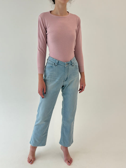 Jeans Armani straight leg ușor modelatori