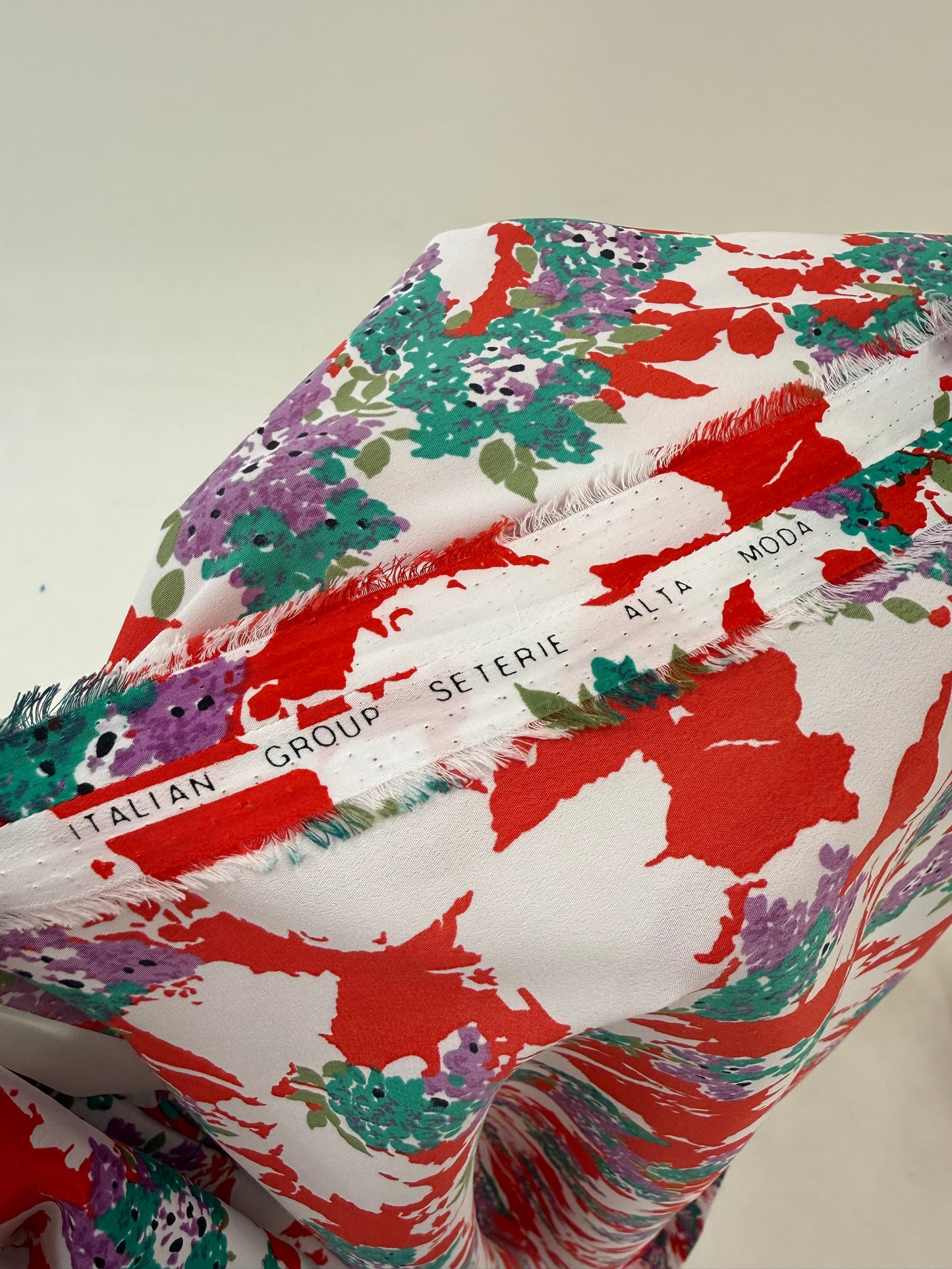 Fustă din mătase naturală ultra luxury Alta Moda midi lung cu print superb