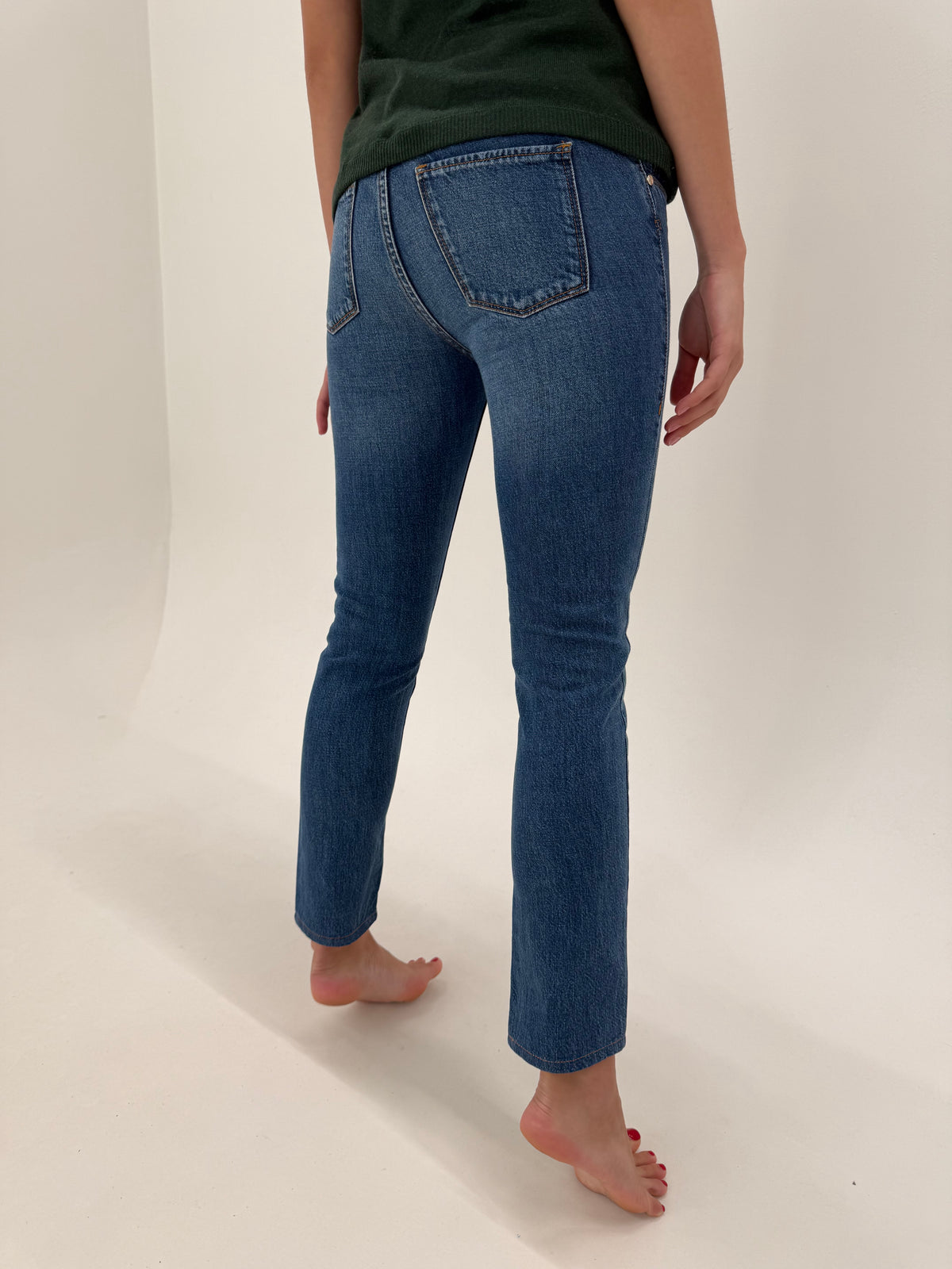 Jeans Trussardi classic wash excepționali confort ușor strech petite