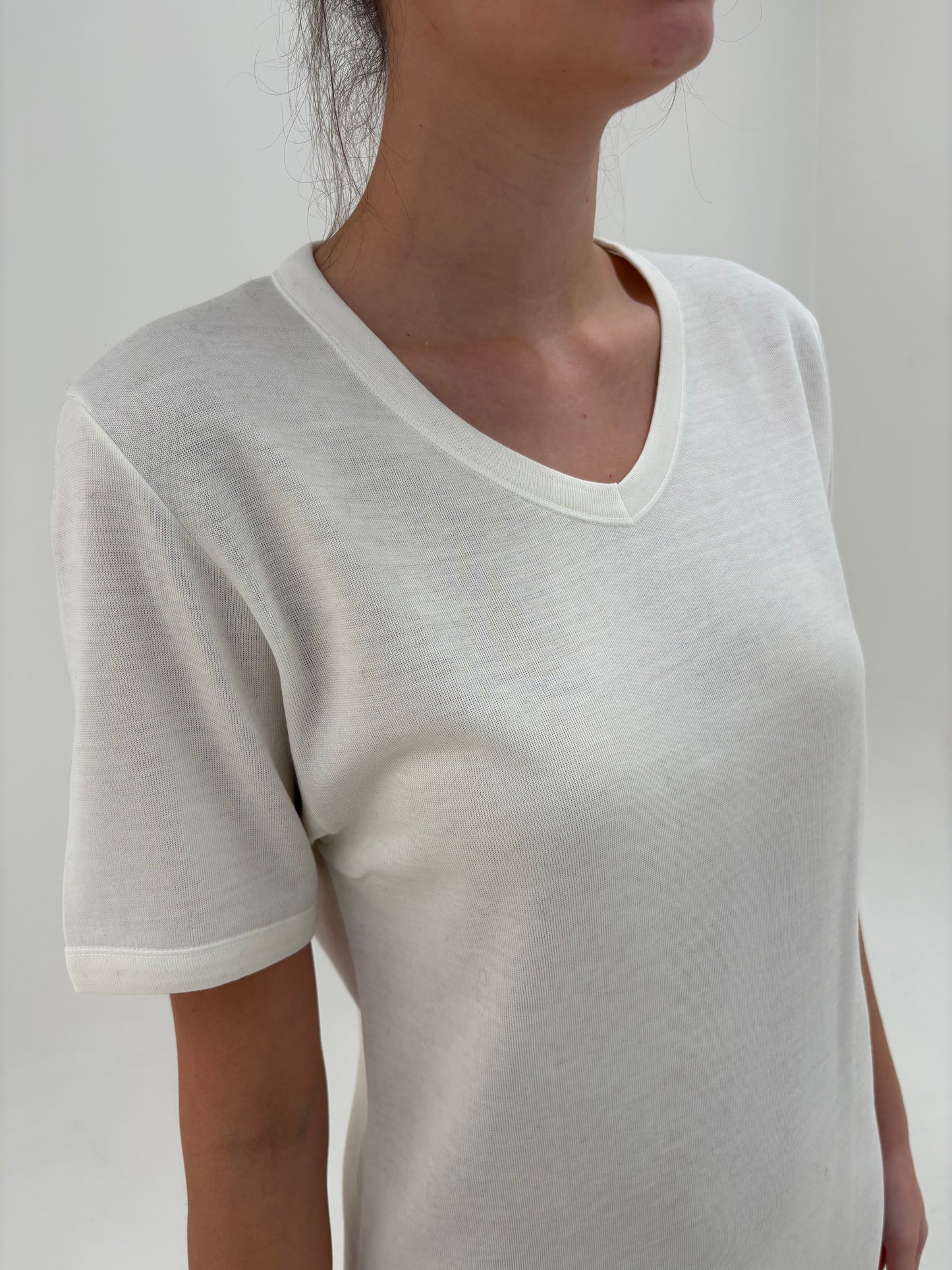 Top din lanita extrafina și interior de bumbac