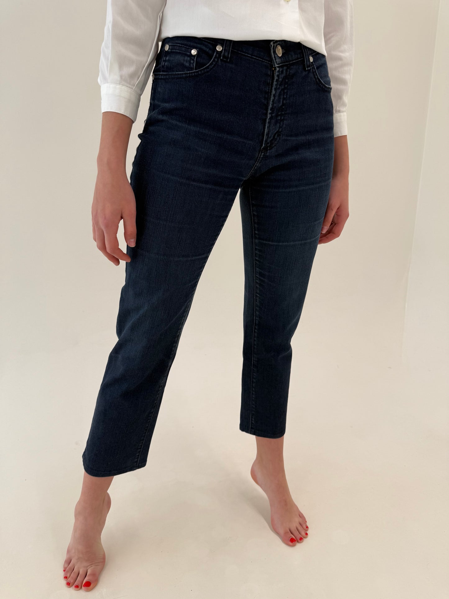 Jeans petite luxury Trussardi ultra confort dale wash