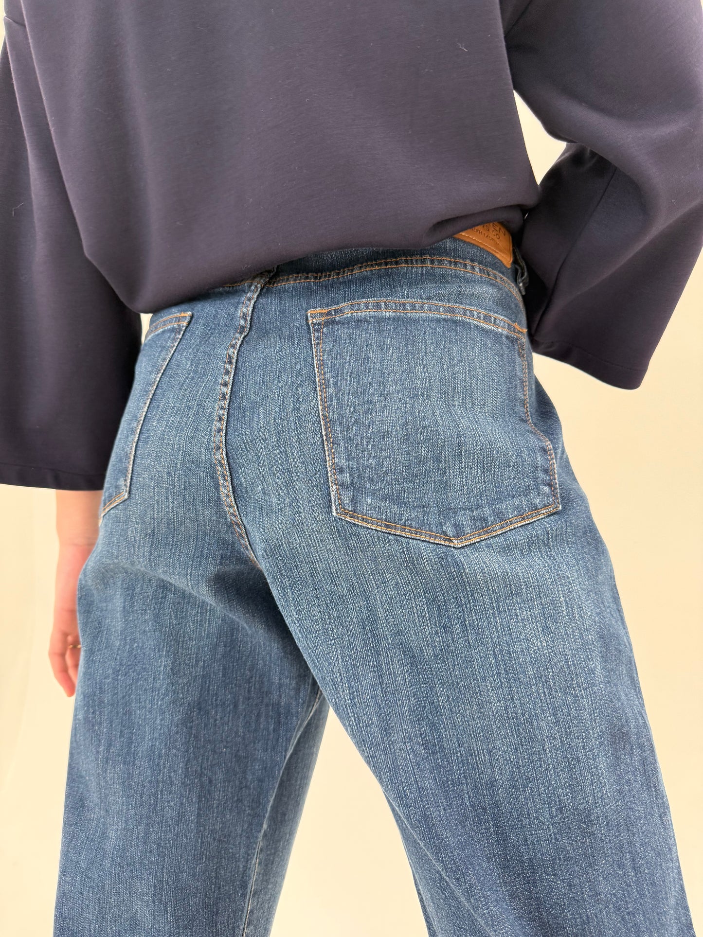 Jeans Ralph Lauren capri / petite confort in croi clasic