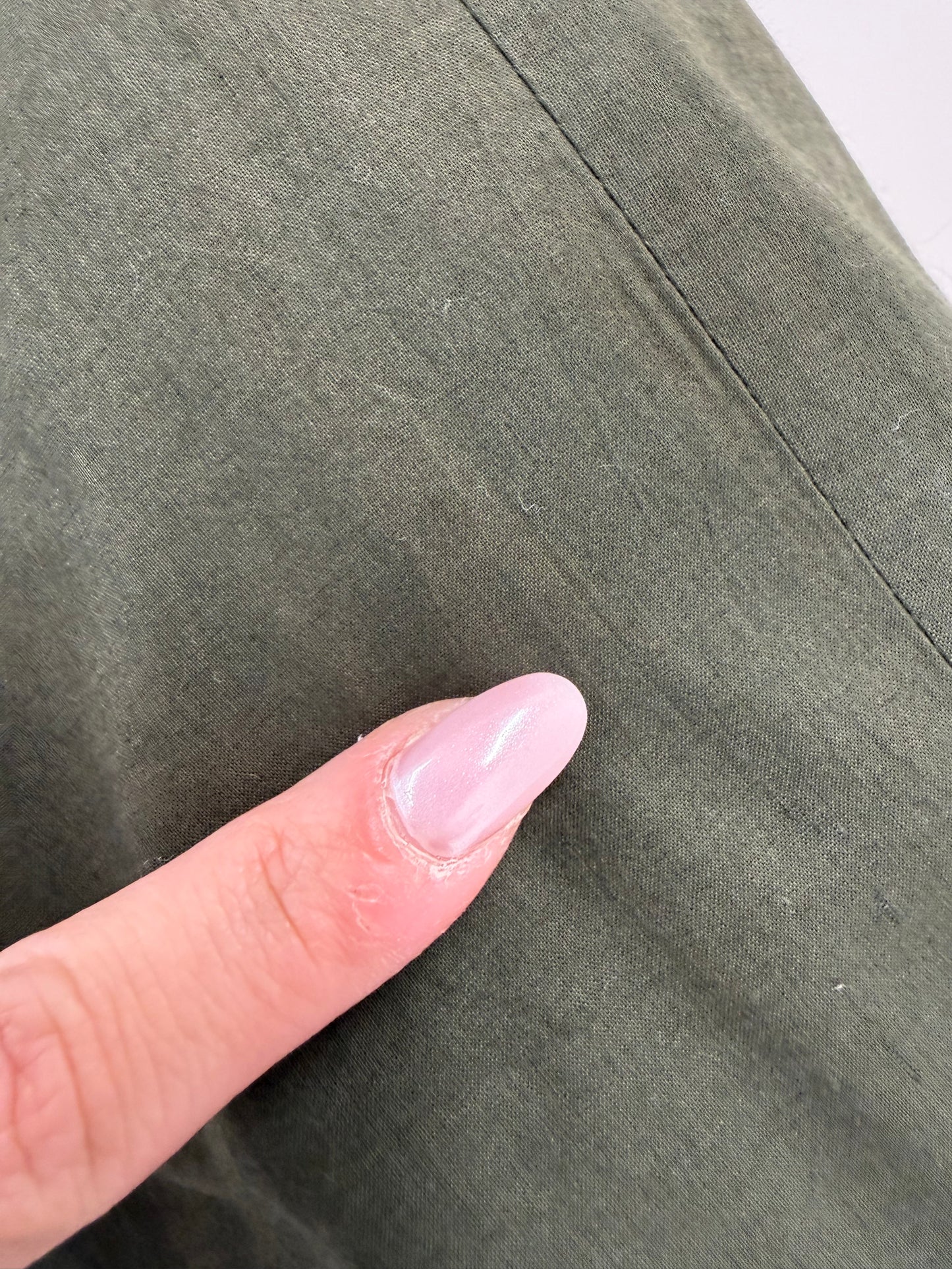 Pantaloni petite din panzica vaporoasă de bumbac cu talie ultra elastică