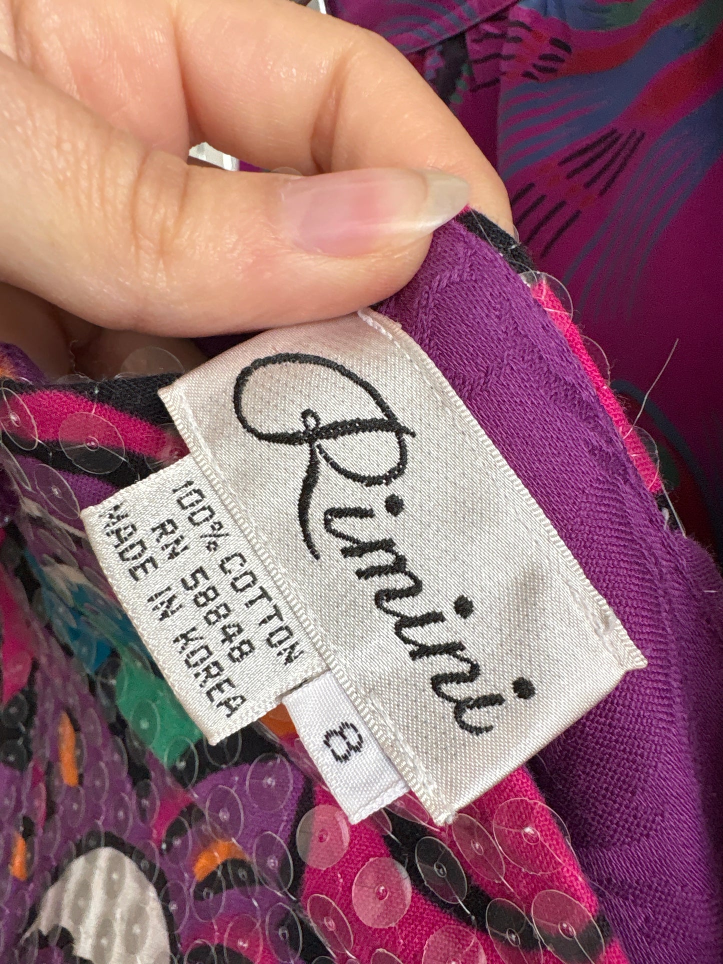 Rochie vintage cu umeri bufanți din bumbac integral paietat cu aplicații transparente