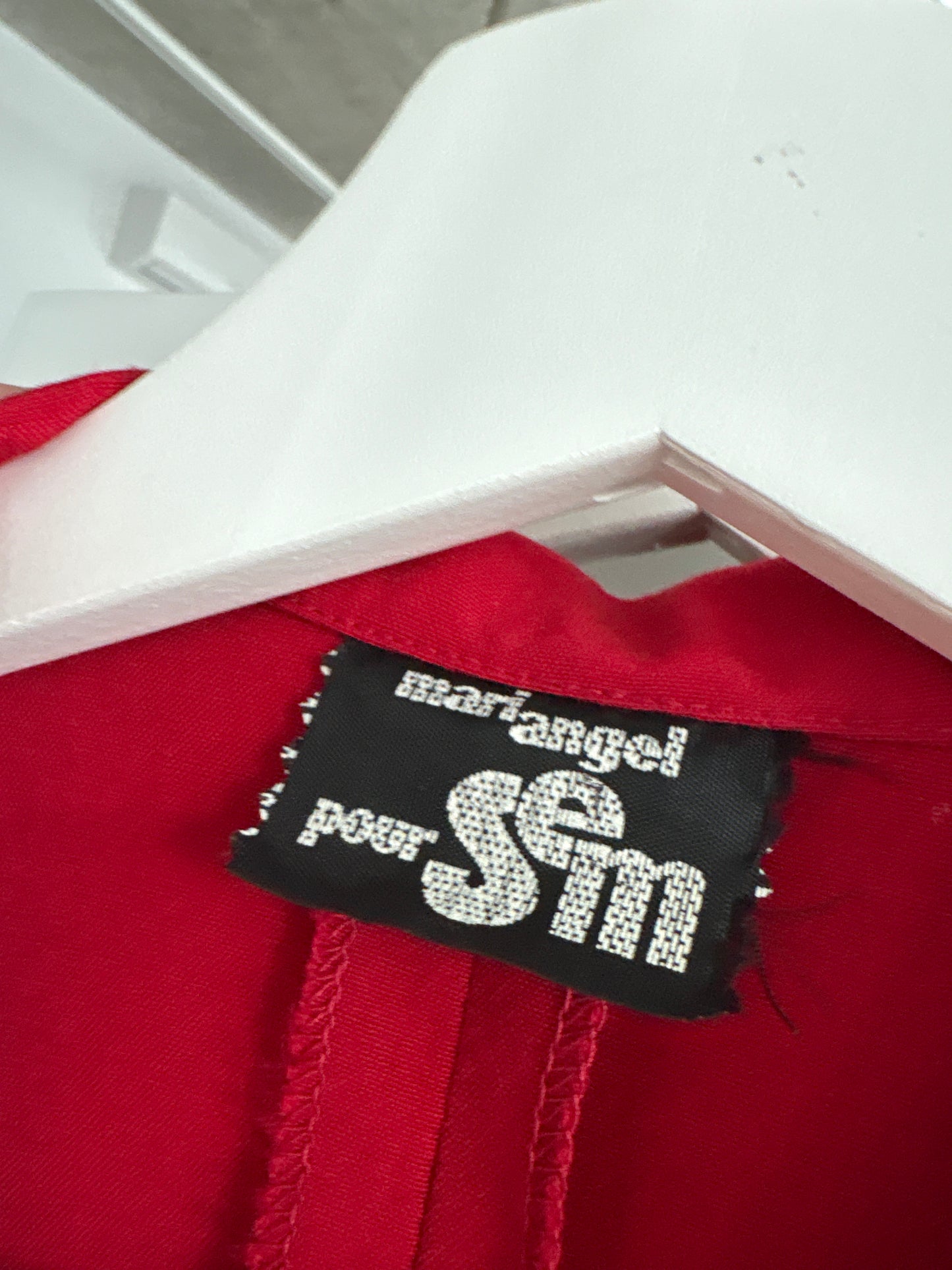 Sacou ultra cambrat vintage cu nasturi aurii din stofita modelatoare