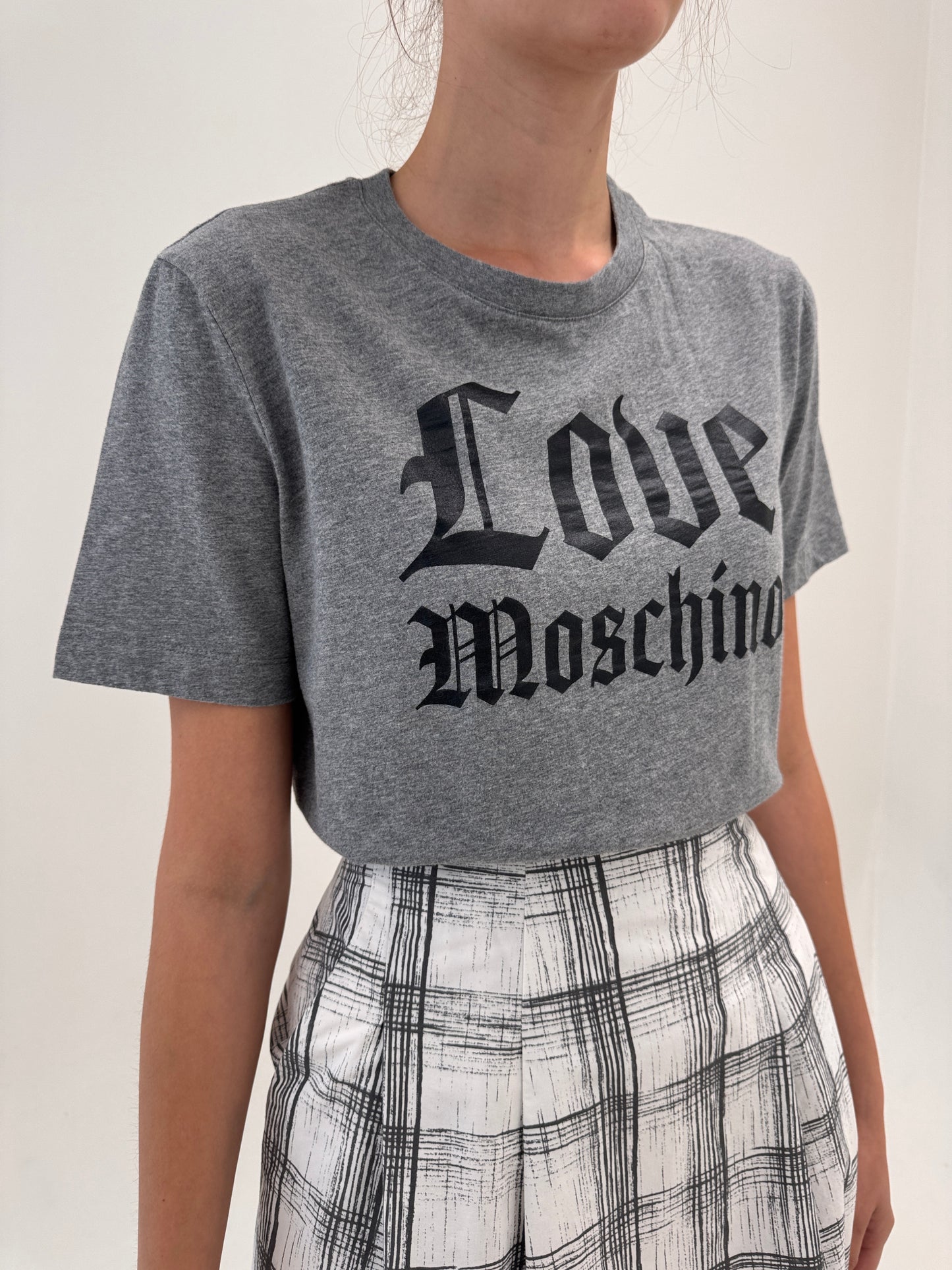 Top Moschino din bumbac premium modelator