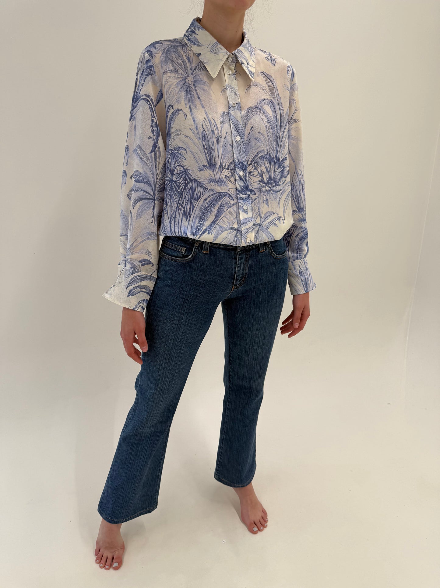 Jeans bootcut luxury Iceberg classic darker wash ultra confort modelatori