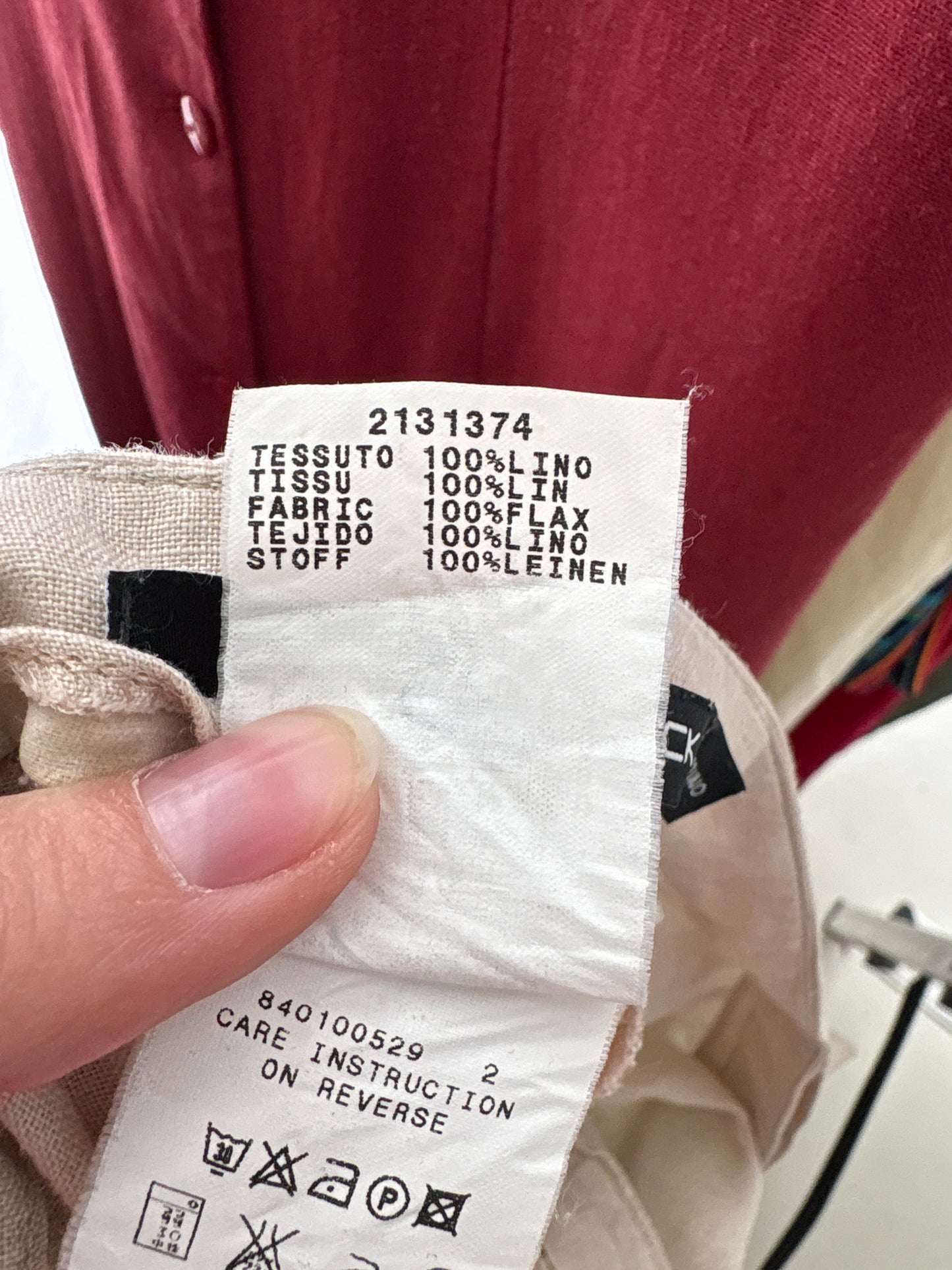 Pantaloni palazzo gama Max Mara sand nude din in premium