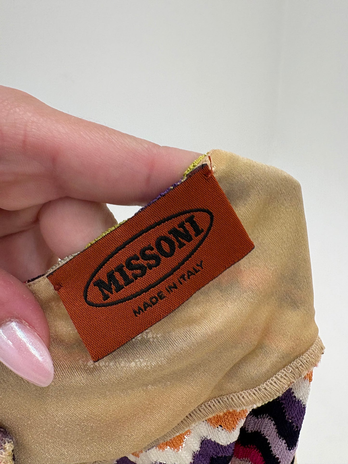 Top Missoni de vară din jerse specific brandului