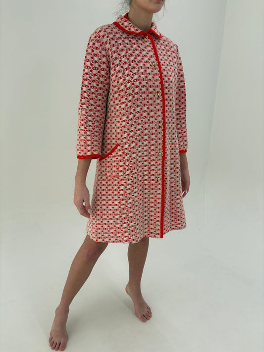 Pardesiu old vintage sfârșit de ani 60 din lana subțire de primăvară