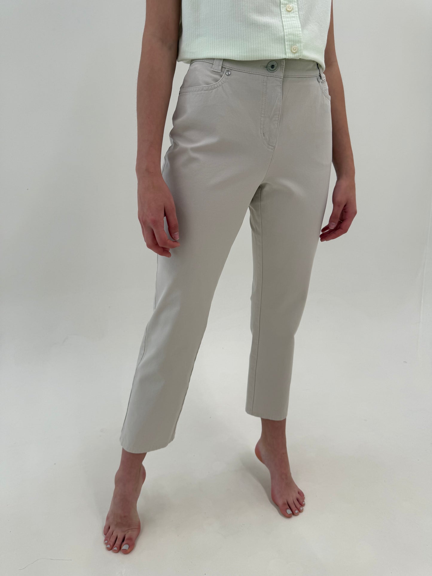 Pantaloni warm gray de vară din bumbac premium ultra confort
