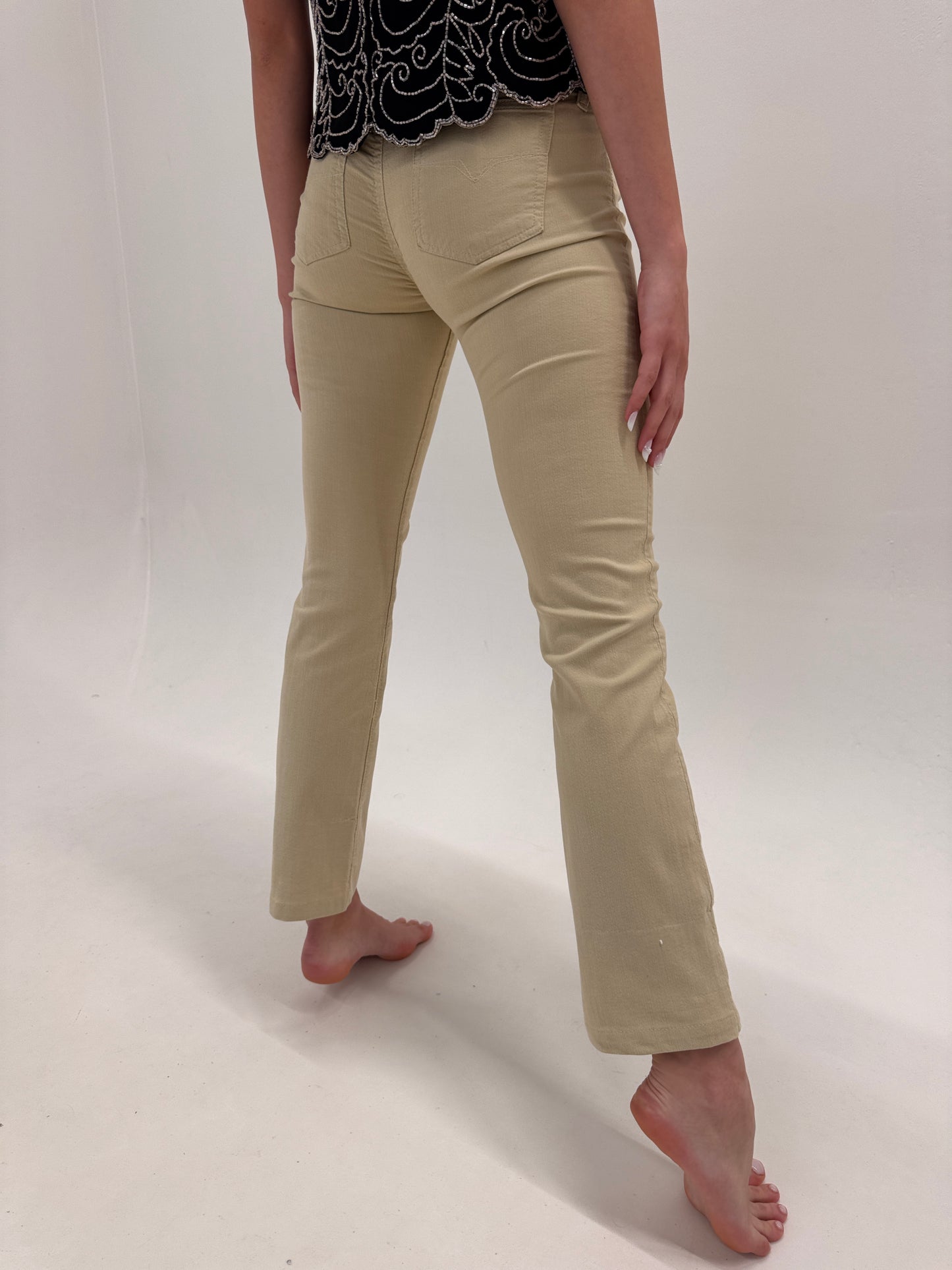 Jeans vintage Versace petite camel de vară ultra confort modelatori