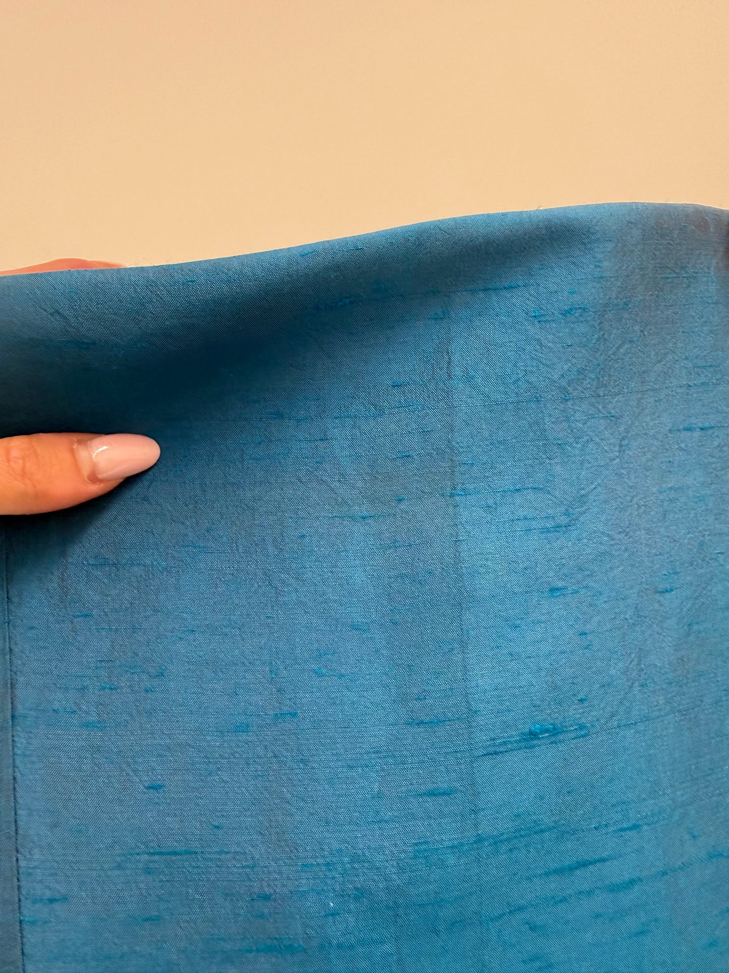Pantaloni din mătase naturală dupioni perlata excepțională petite