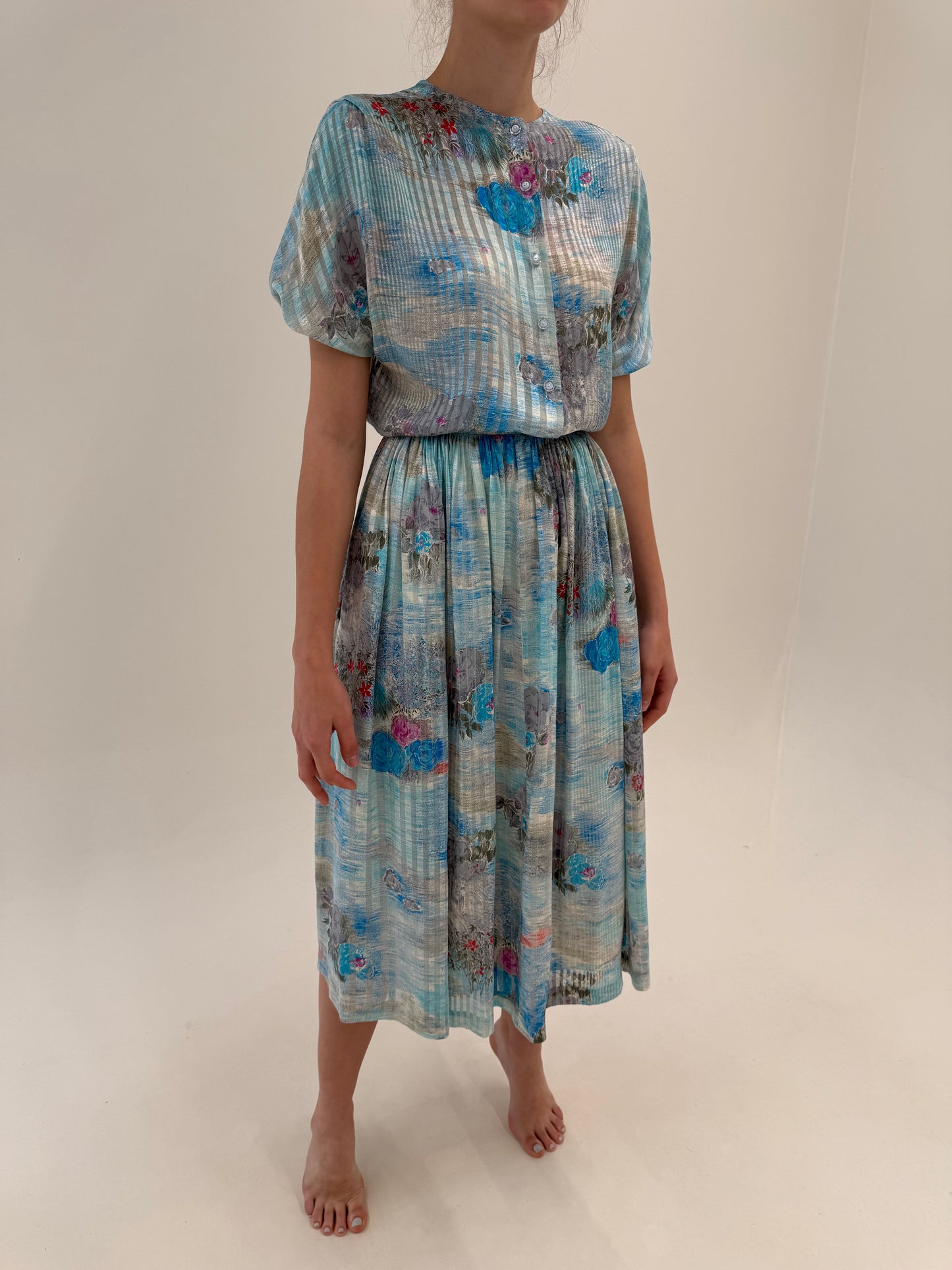 Set vintage luxury din mătase naturală excepțională în culori superbe