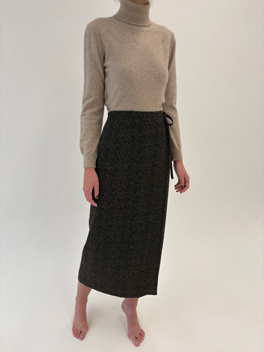 Fustă maxi petrecută Marella by Max Mara cu talie ultra înaltă