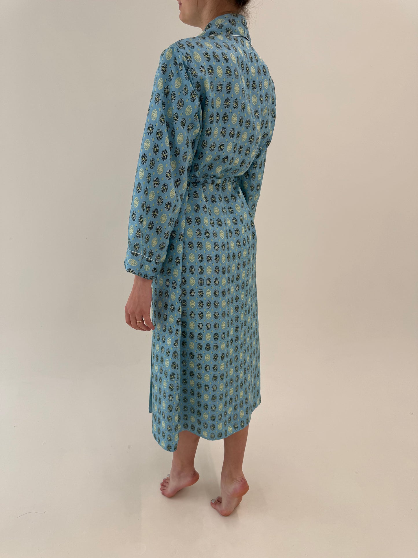 Halat vintage baby blue luxury