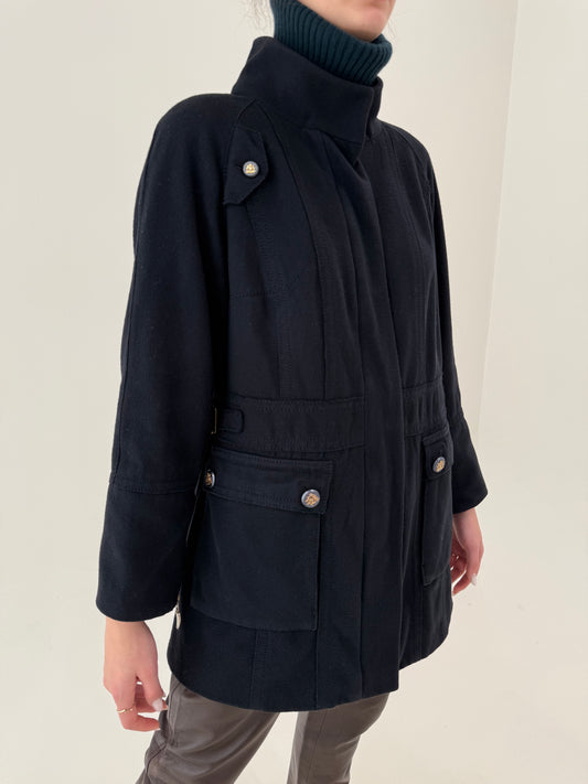 Jacheta de brand luxury plus size Marina Rinaldi cu influențe casual