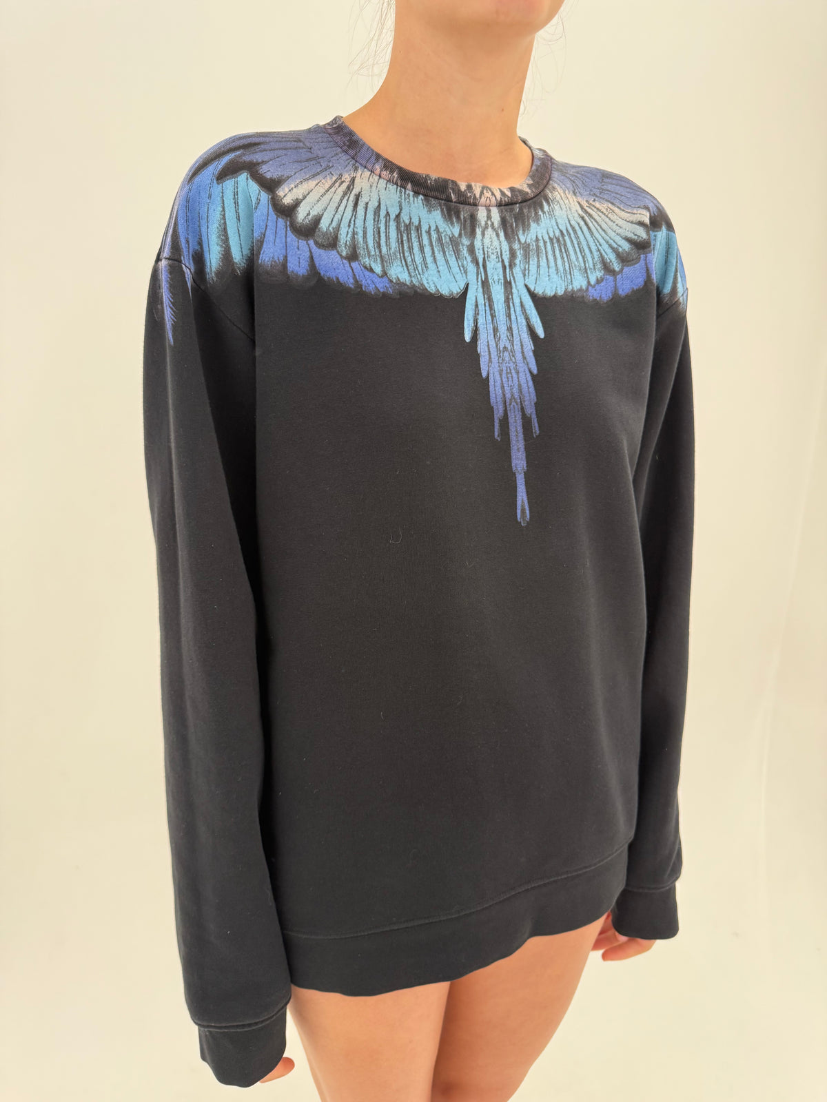 Sweatshirt luxury Marcelo Burlon County of Milan din bumbac gros
