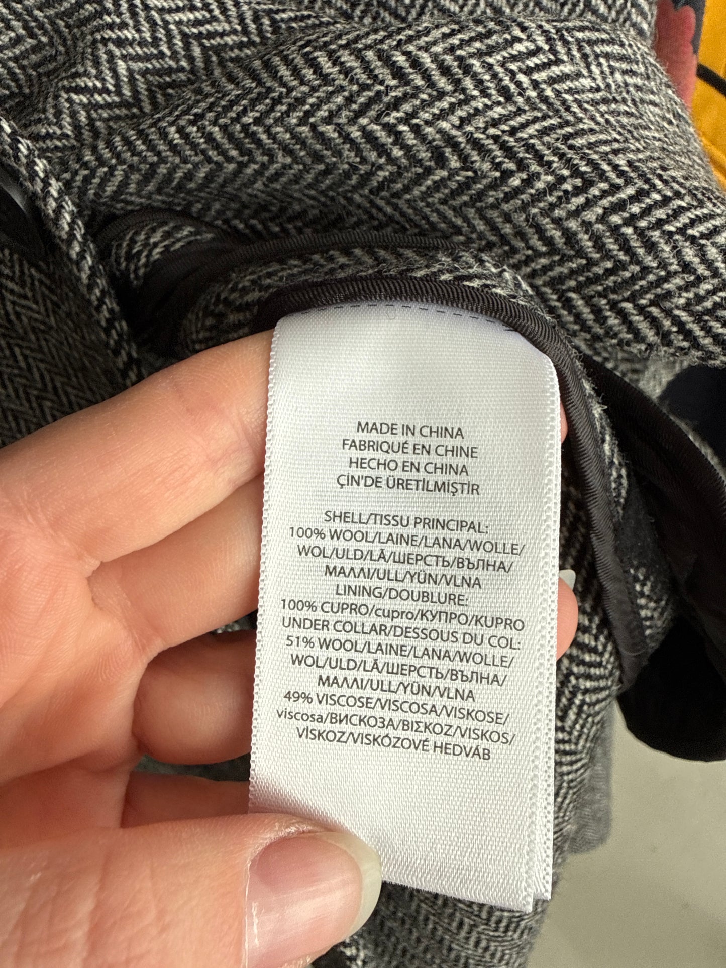 Sacou Ralph Lauren model iconic ‘single breasted herringbone’