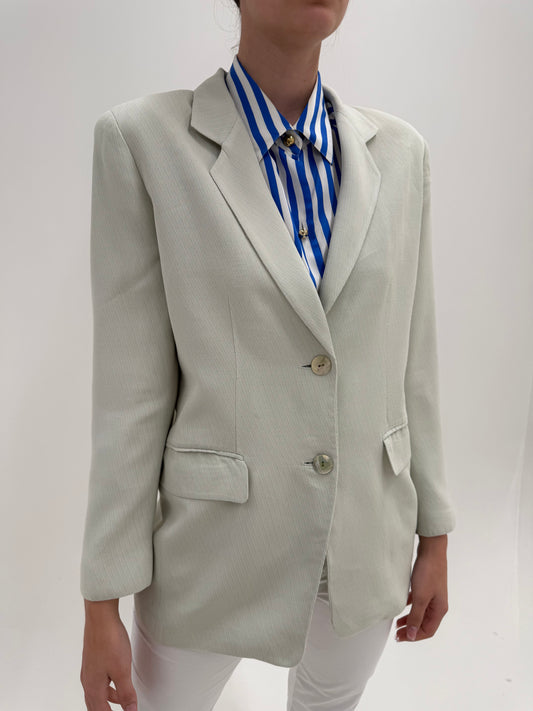 Sacou Marella by Max Mara din stofita ultra lightweight de vară very light Sage green