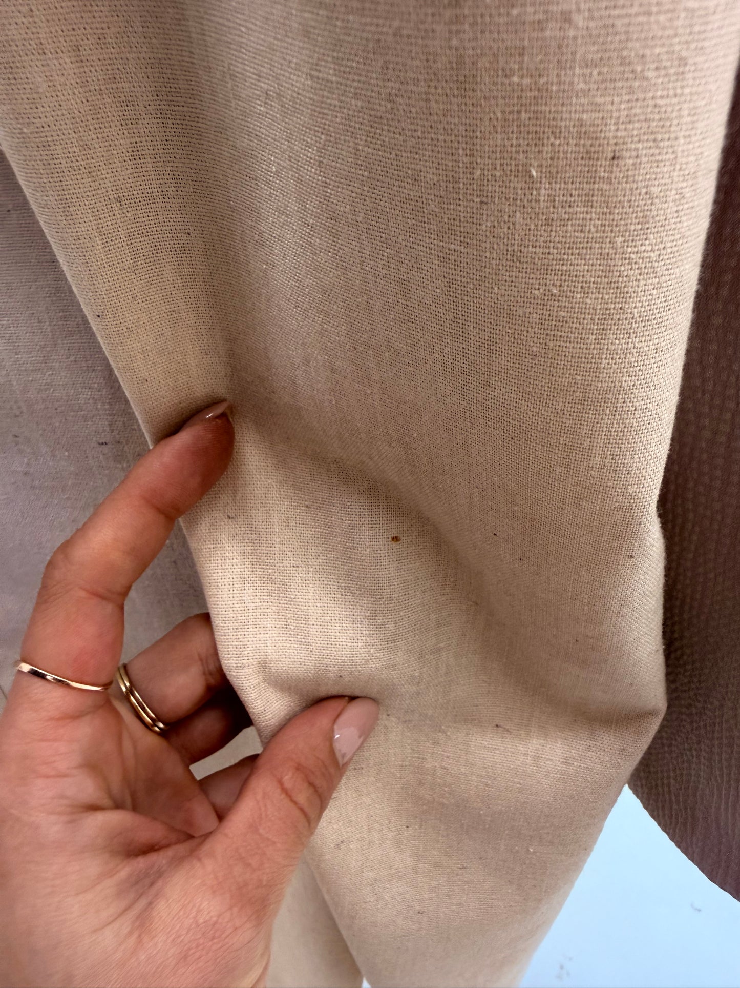 Rochie vintage din pânză de mătase naturală cu bumbac în croi retro modern