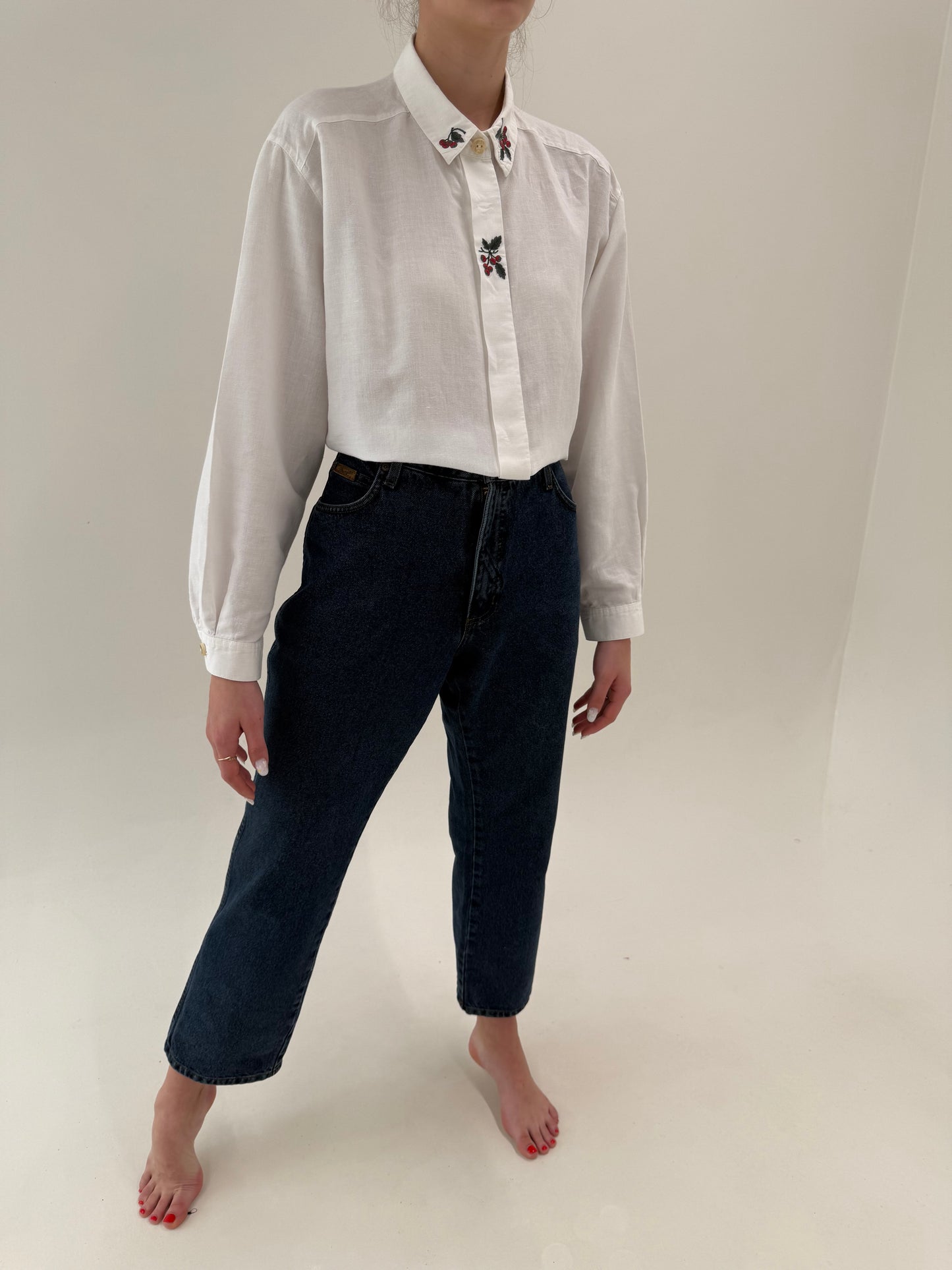 Jeans vintage premium dark wash in croi clasic
