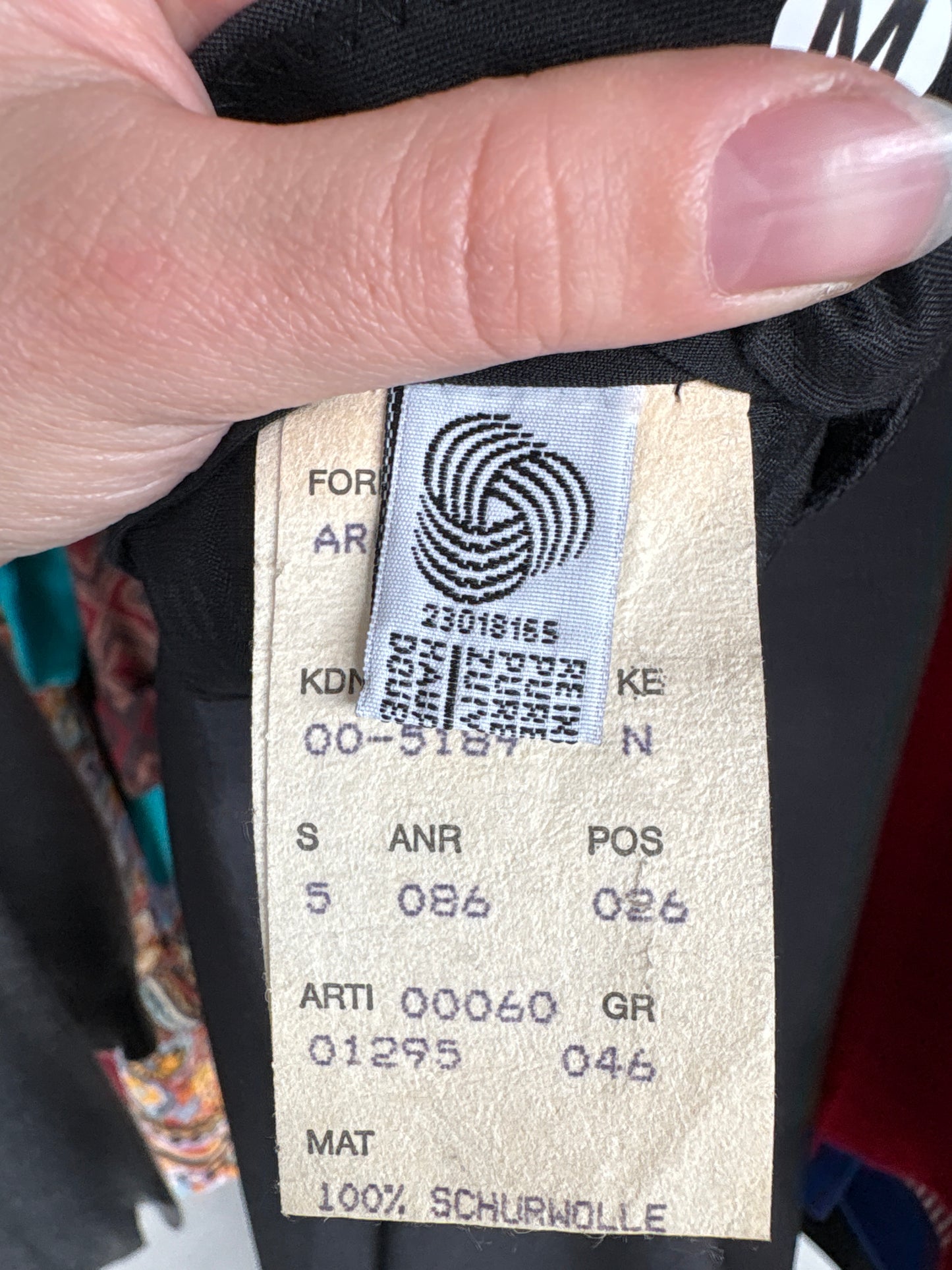 Pantaloni charcoal gray cu talie ultra înaltă si pense din lana extrafina