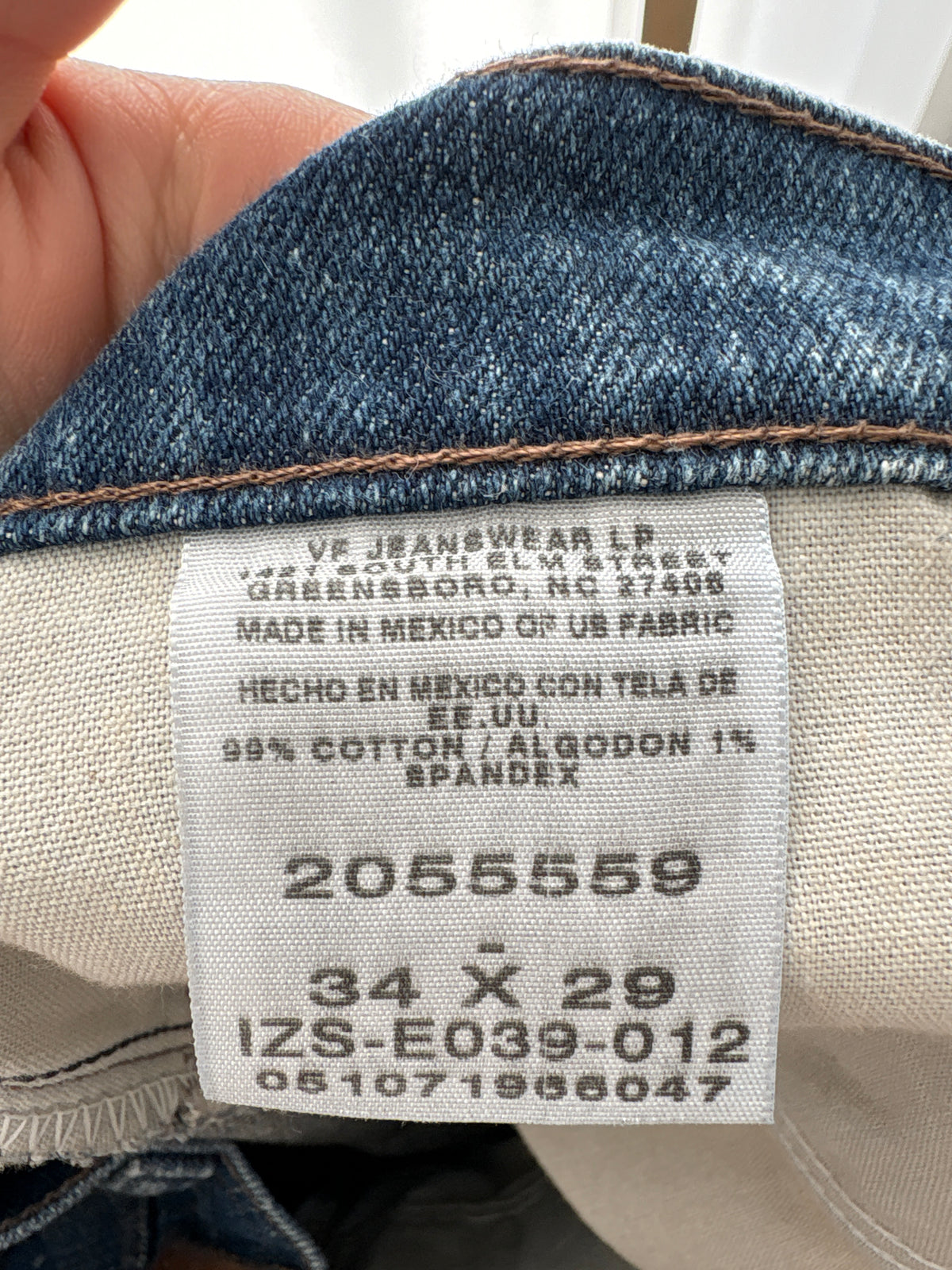 Jeans vintage premium relaxed fit din bumbac gros confort classic wash