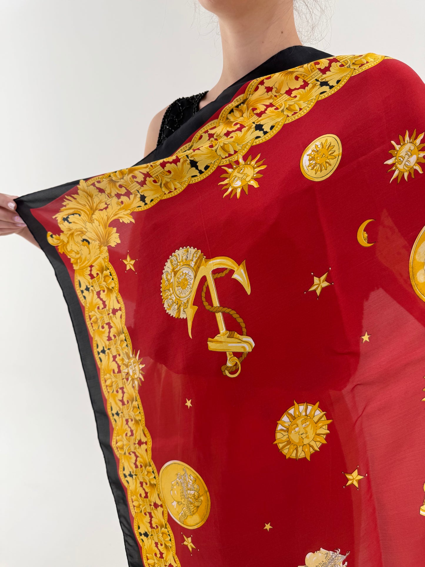 Eșarfă din mătase naturală