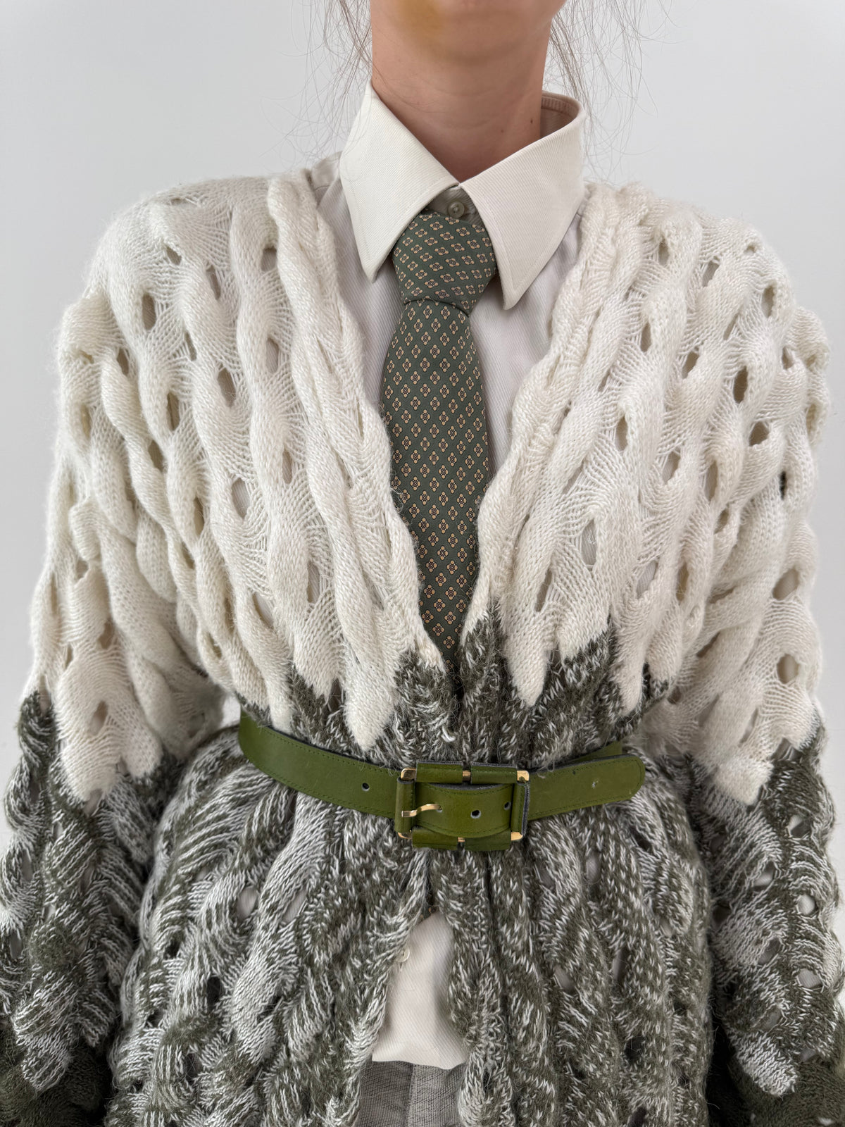 Cravata vintage Pierre Cardin din mătase naturală