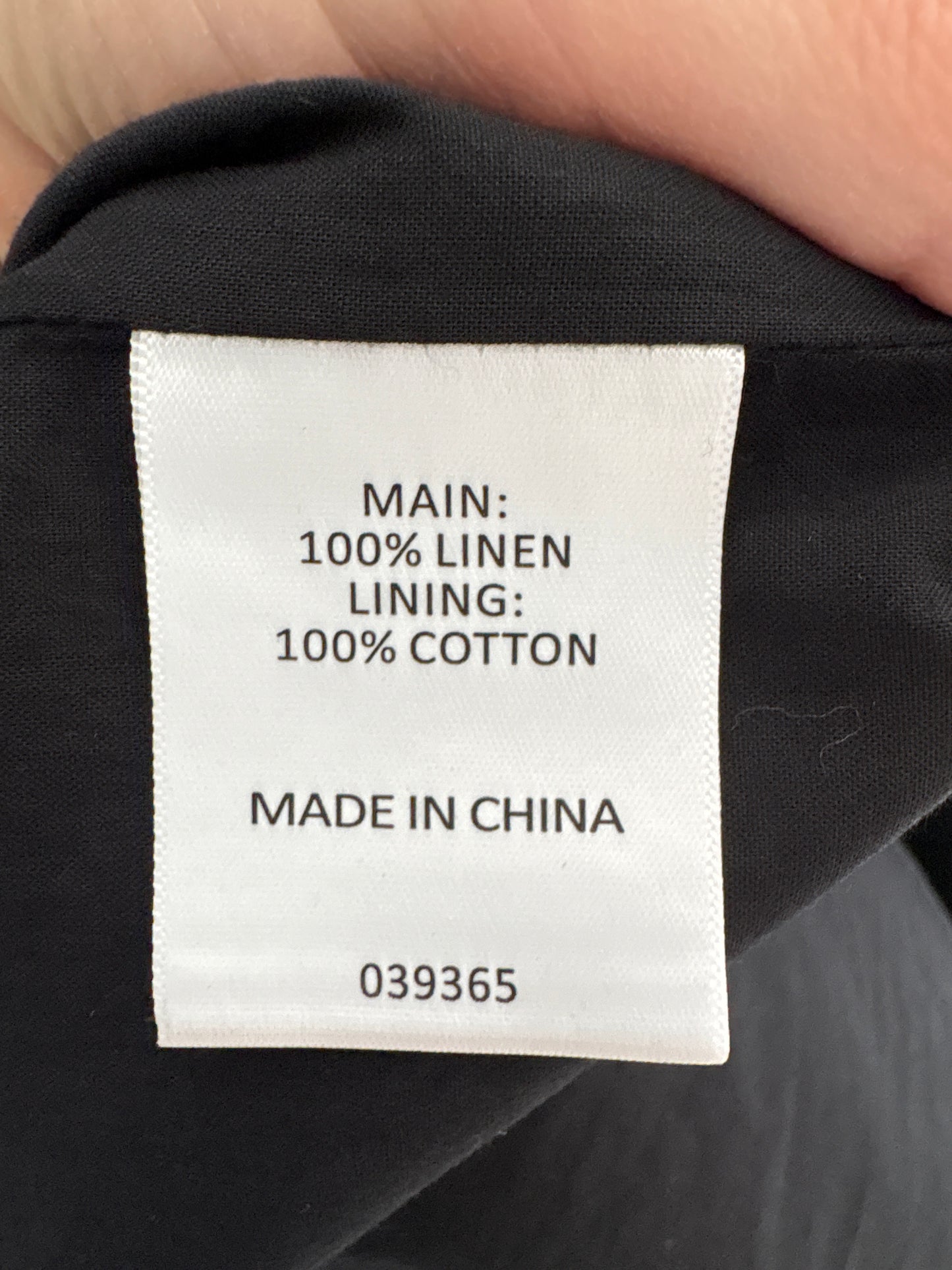 Rochie neagră maxi ultra chic din in cu talie elastică