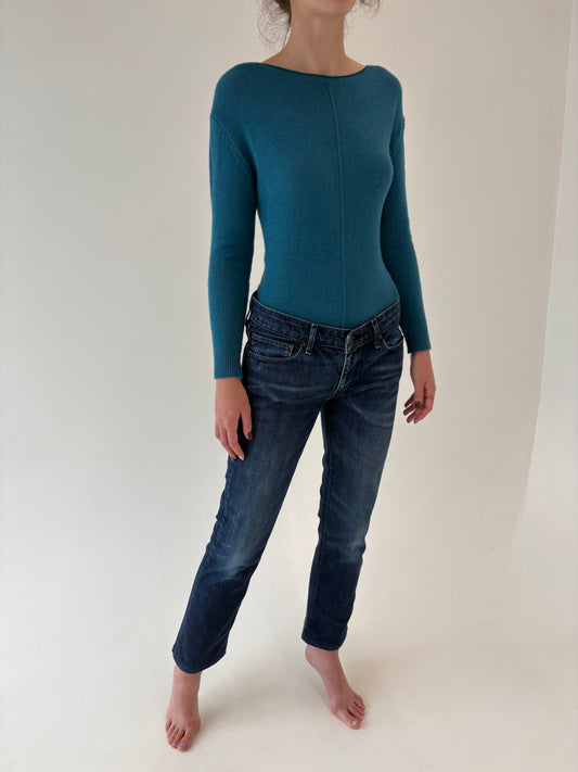 Jeans Levi’s demi curve dark wash modelatori