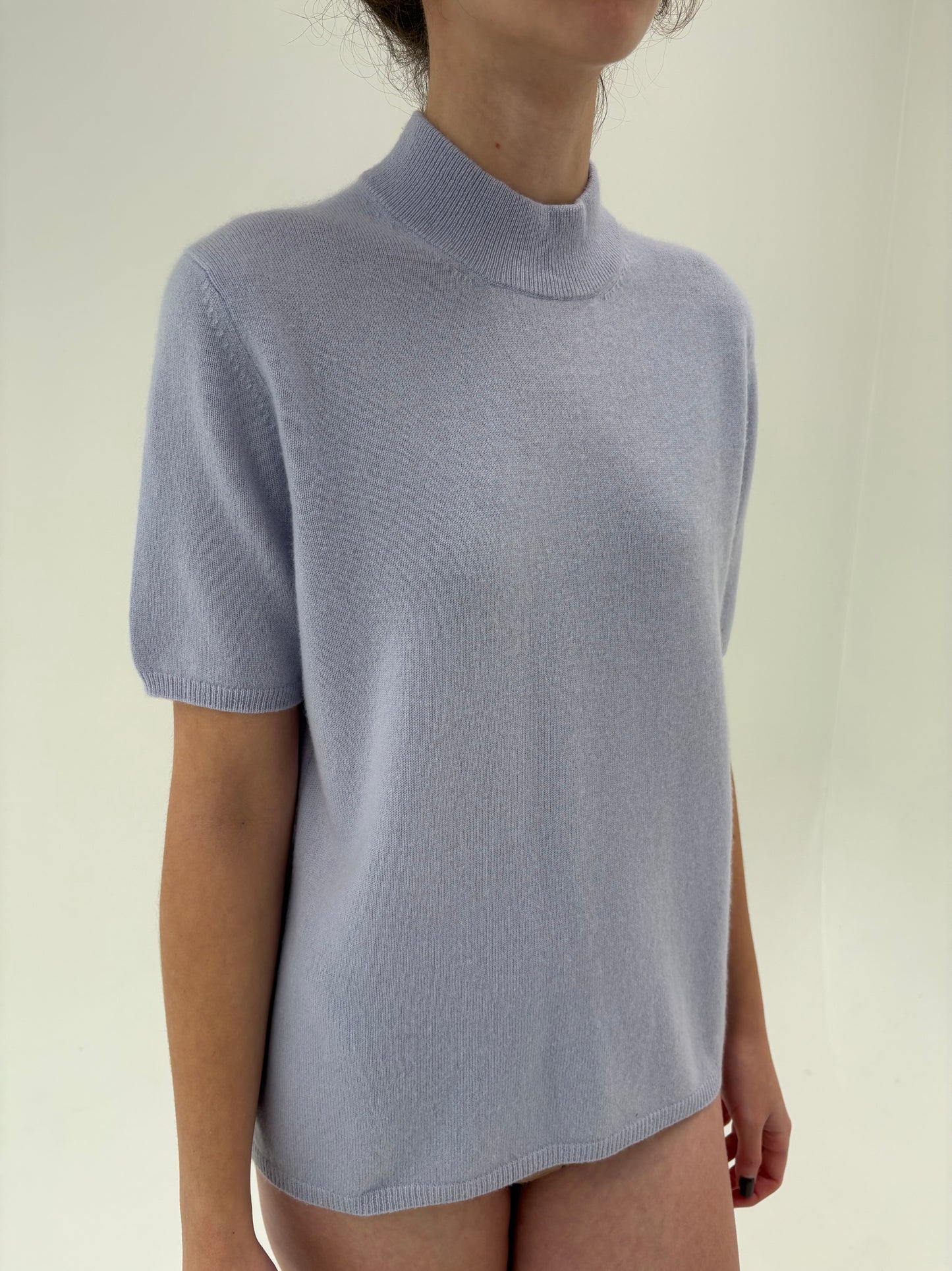 Maleta din cașmir multiply high end light lavender