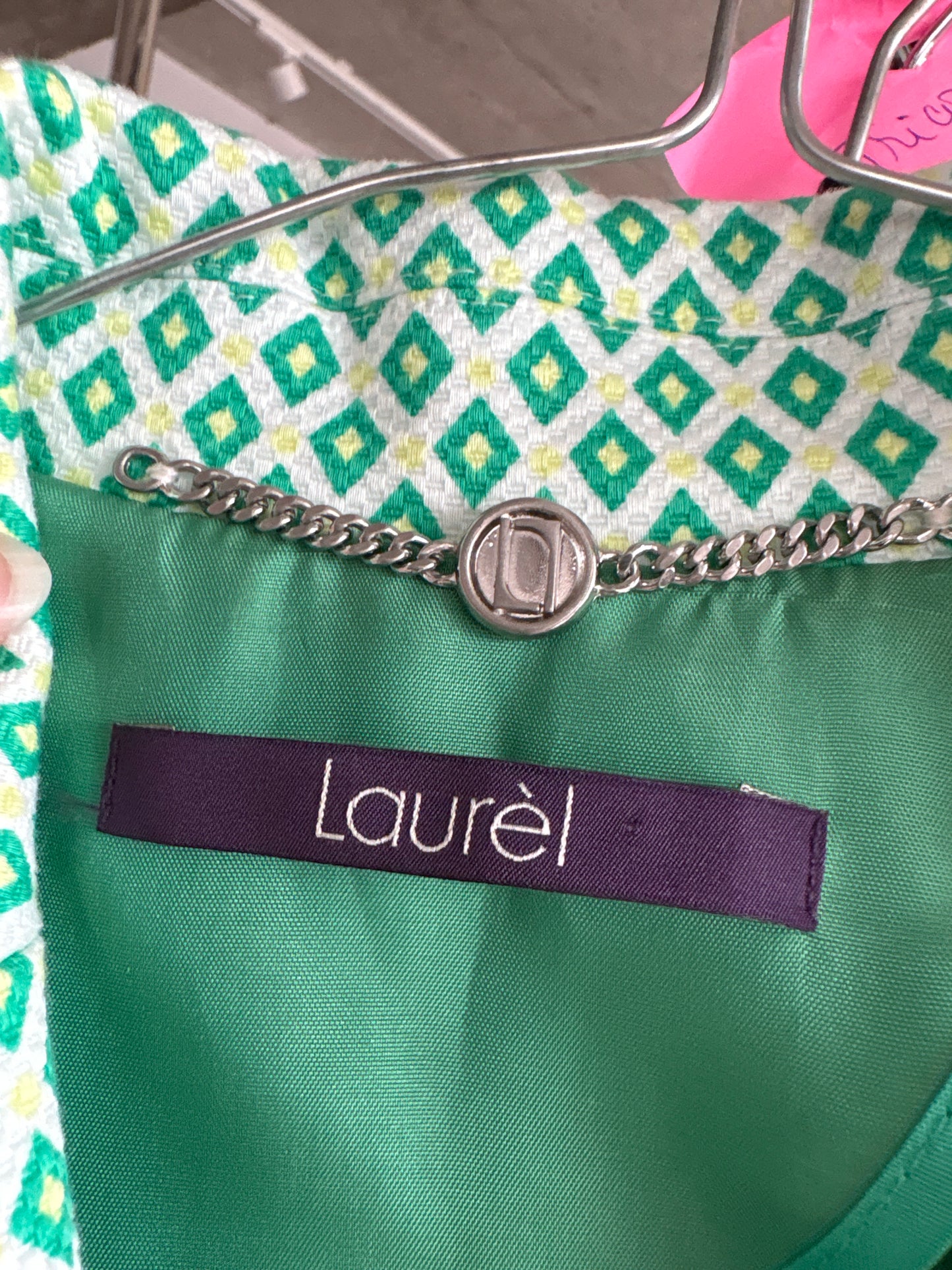 Sacou Laurel by Escada din bumbac excepțional texturat cu buzunare aplicate