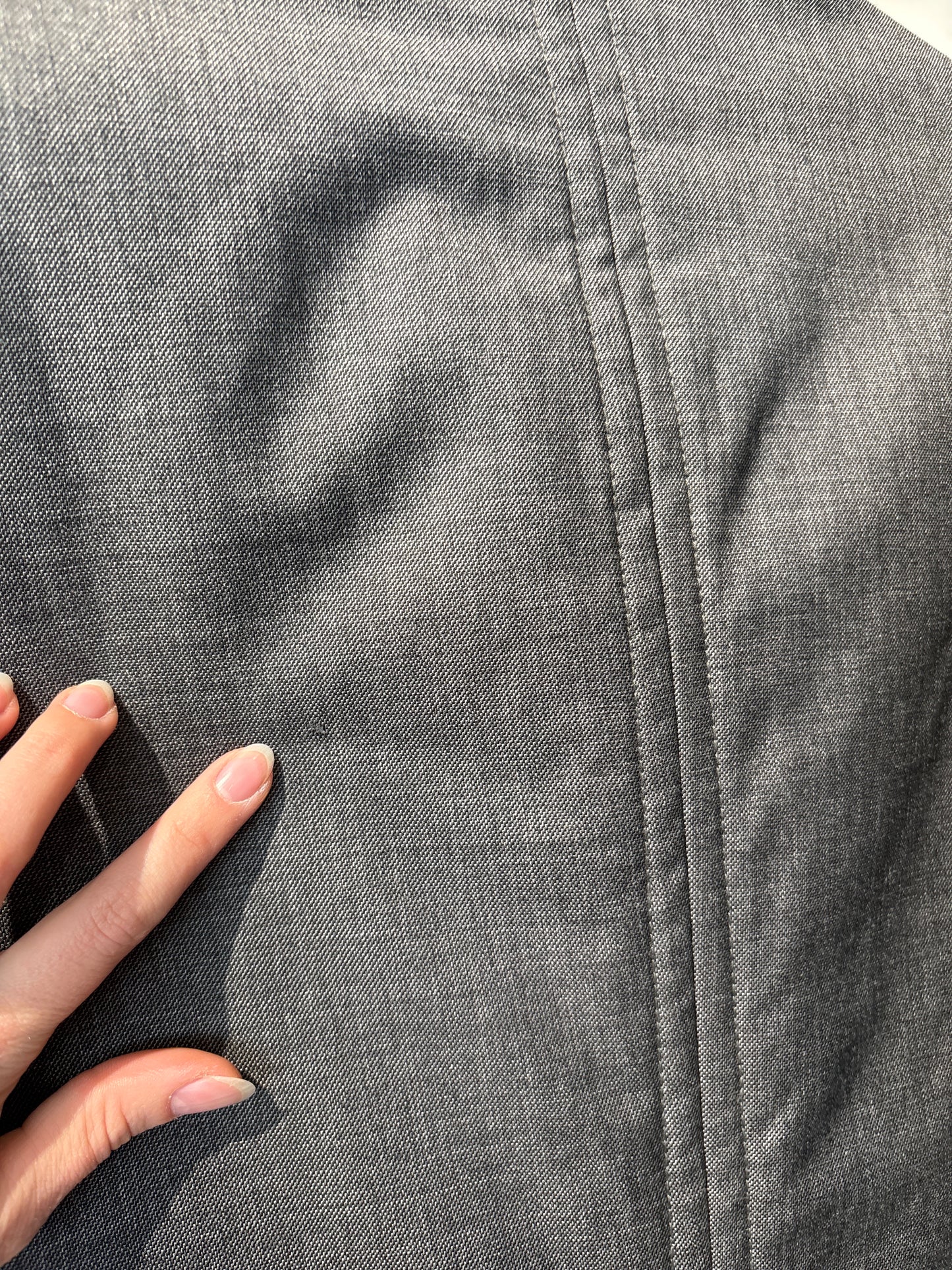 Geacă Armani de primăvară din lana extrafina impermeabila