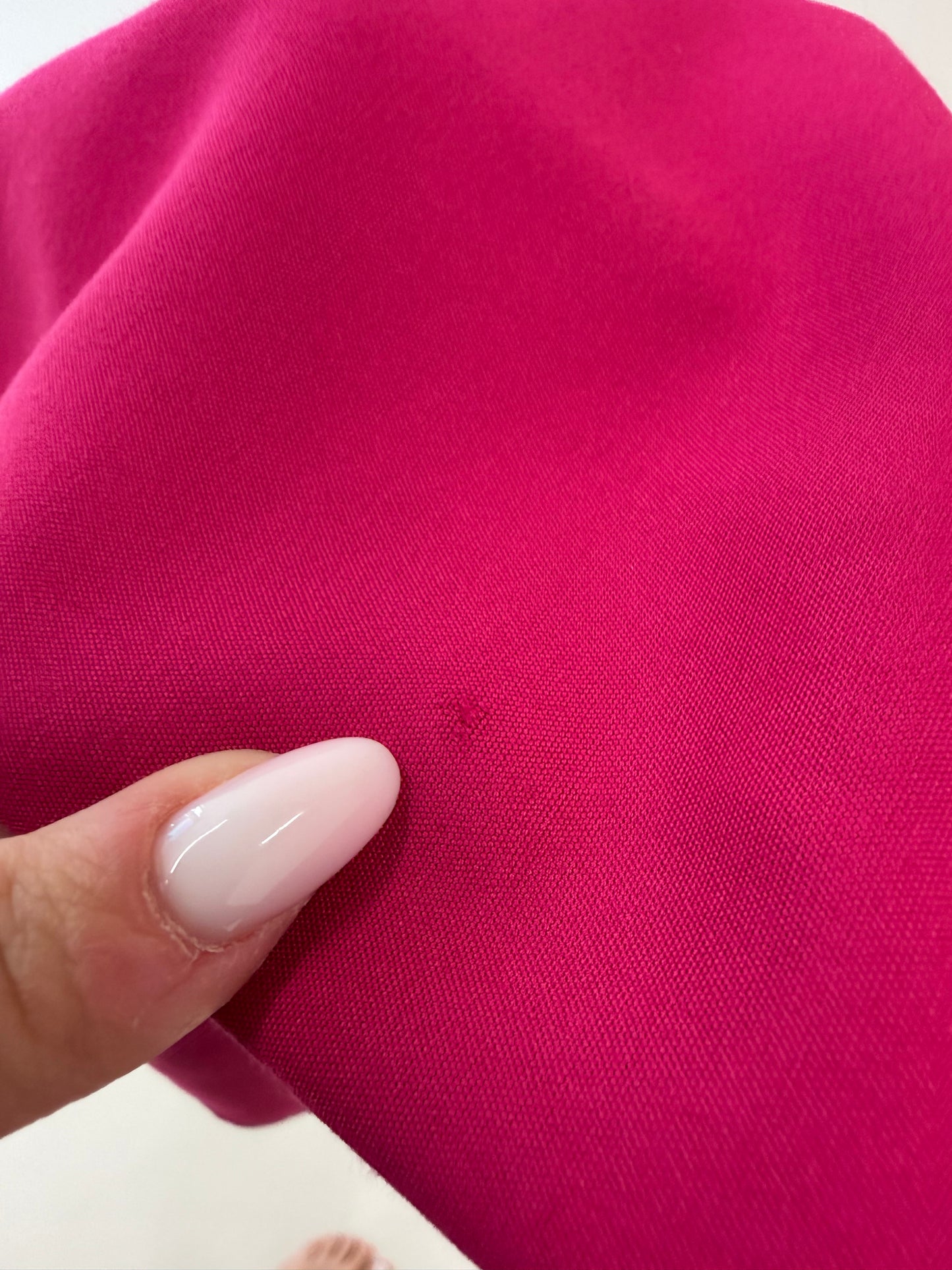 Fustă vintage fucsia italiana spre maxi ultra amplă cu buzunare