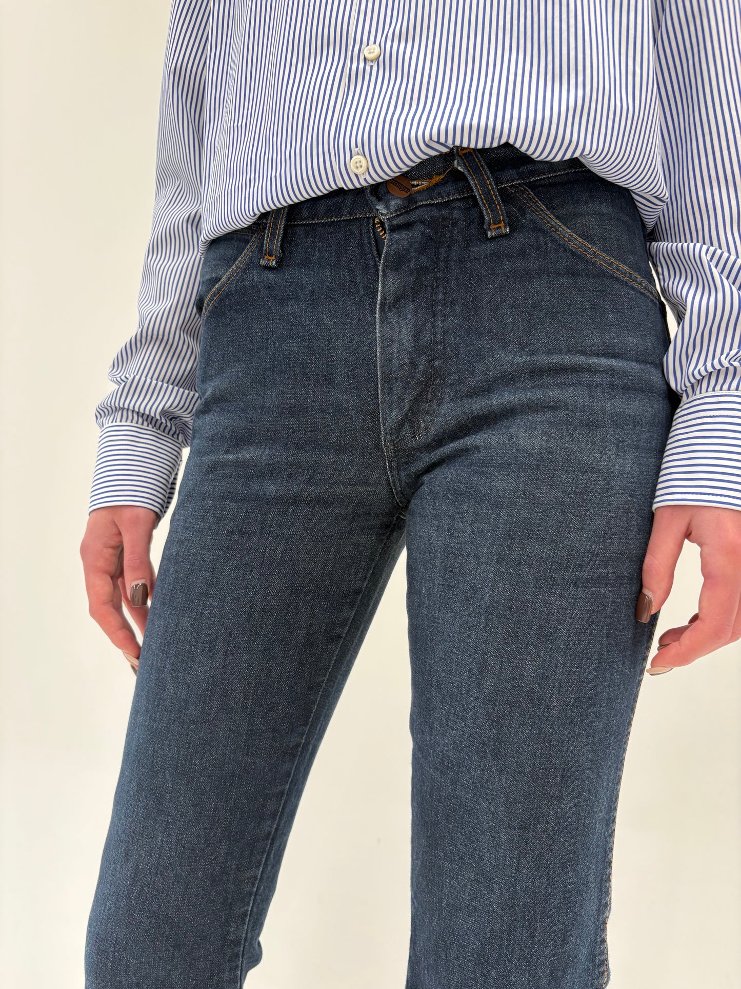 Jeans vintage premium bootcut dark wash in croi super actual