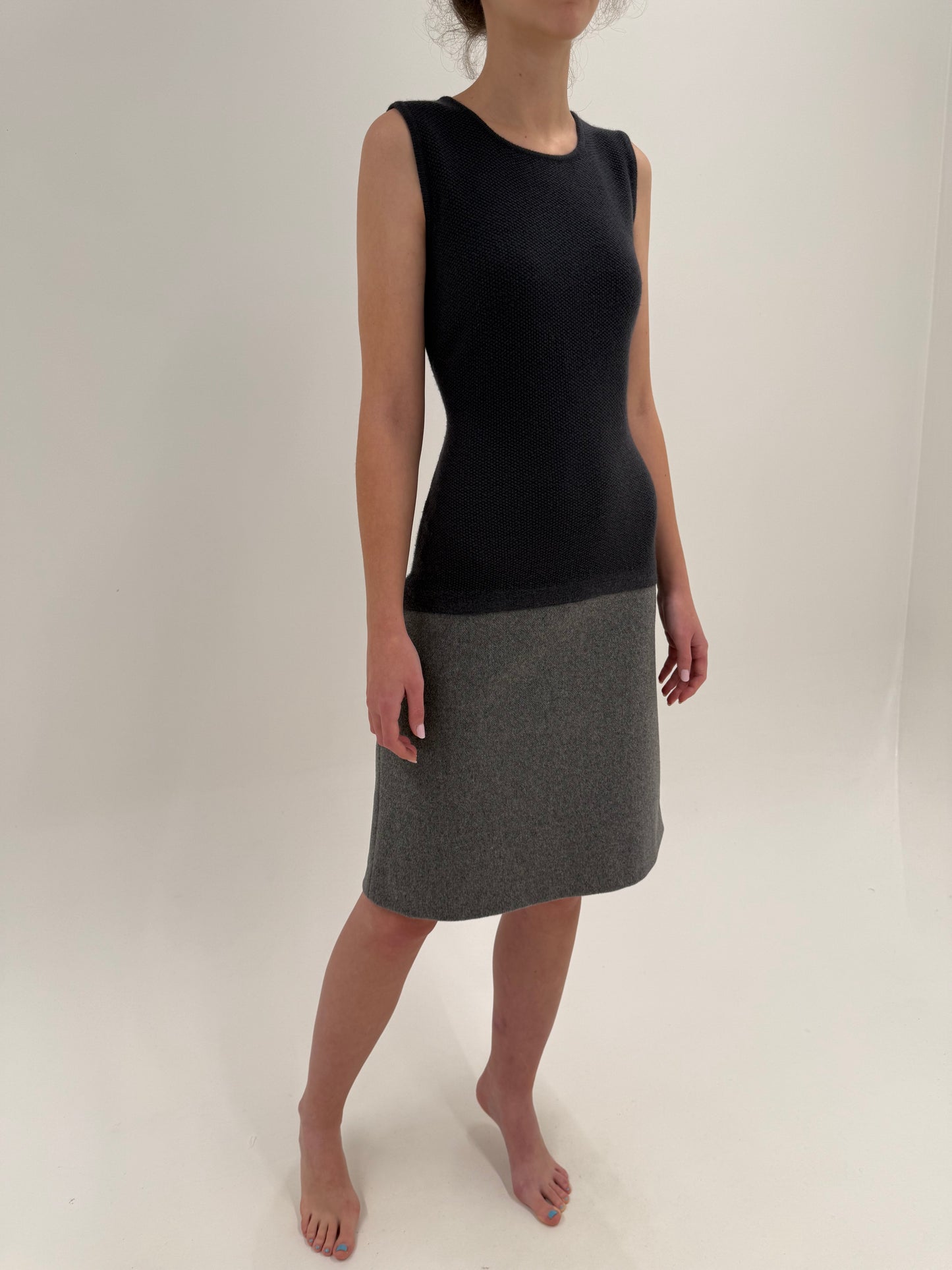 Rochie Fabiana Filippi luxury din cașmir, mătase naturală și lana